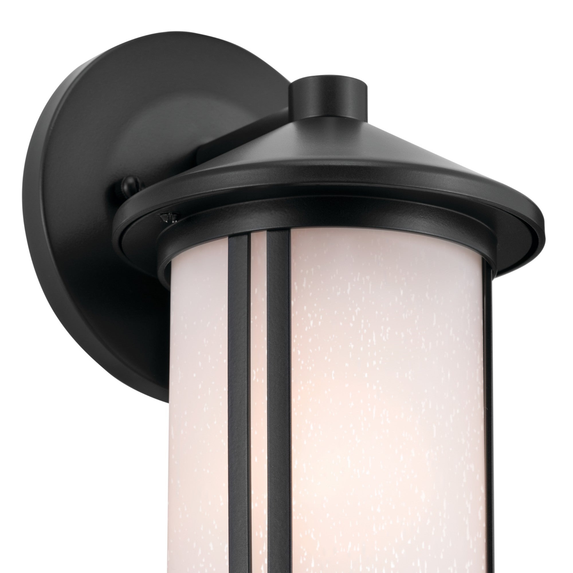 Lombard 11" Outdoor Wall Light, Black Finish - Bees Lighting