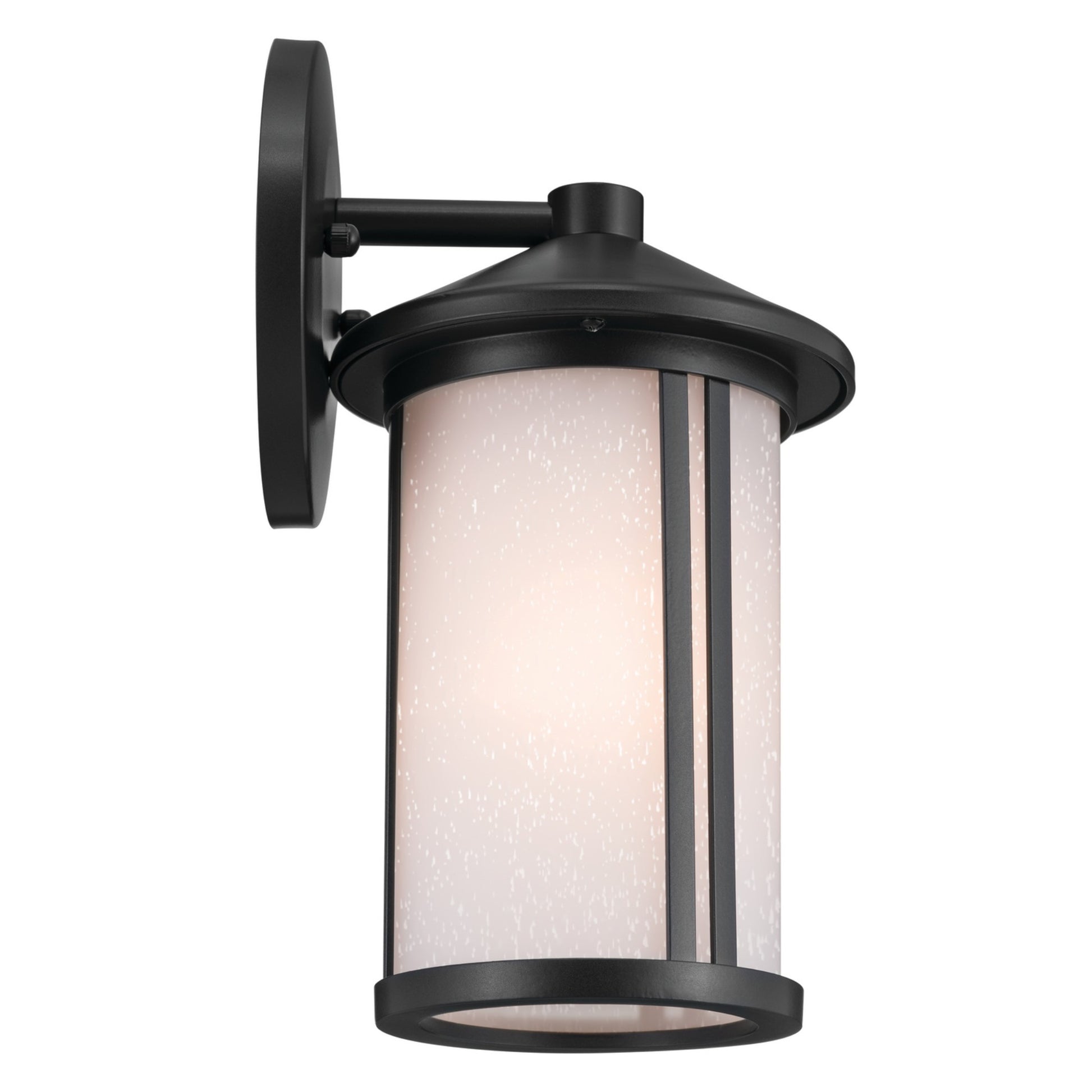 Lombard 11" Outdoor Wall Light, Black Finish - Bees Lighting