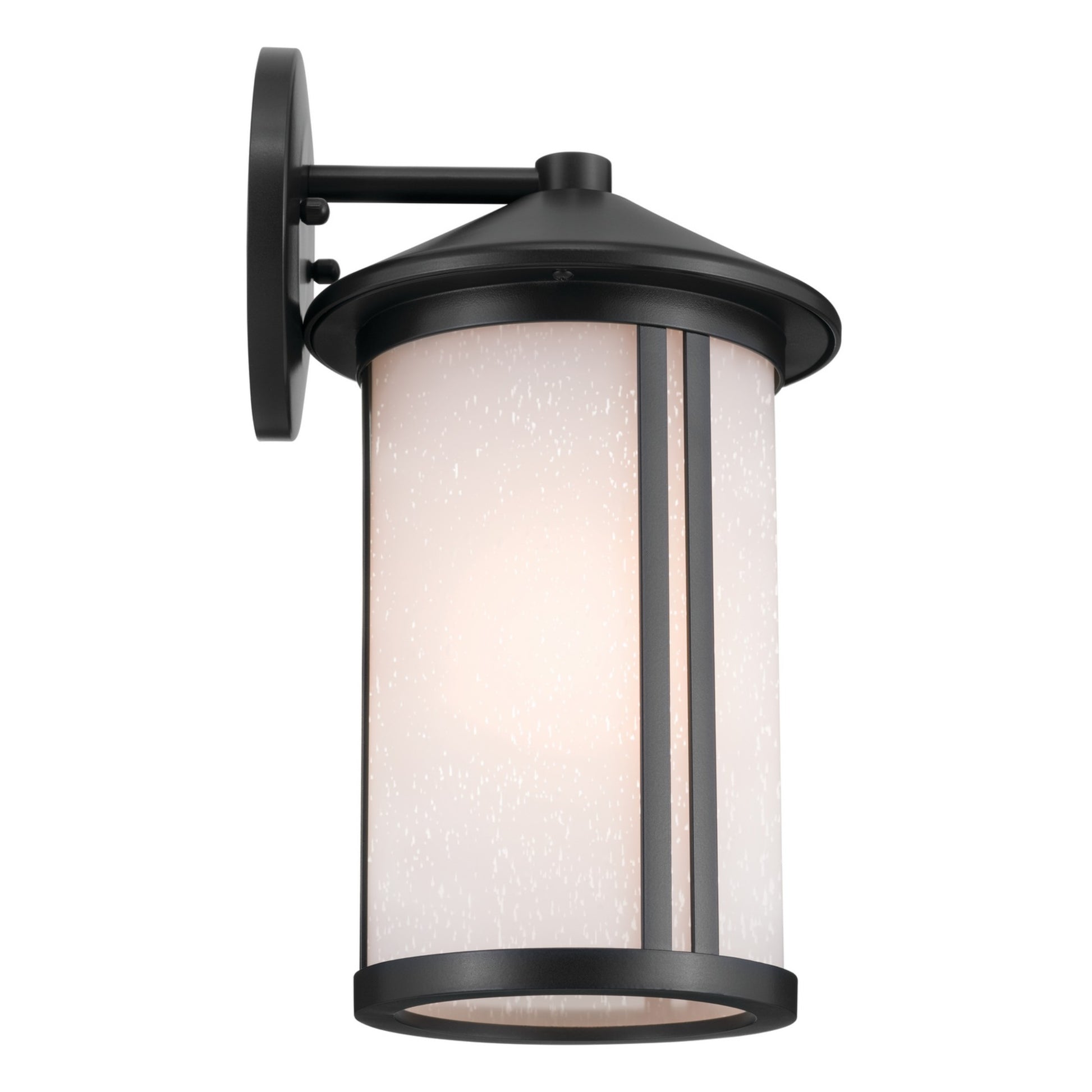 Lombard 13" Outdoor Wall Light, Black Finish - Bees Lighting