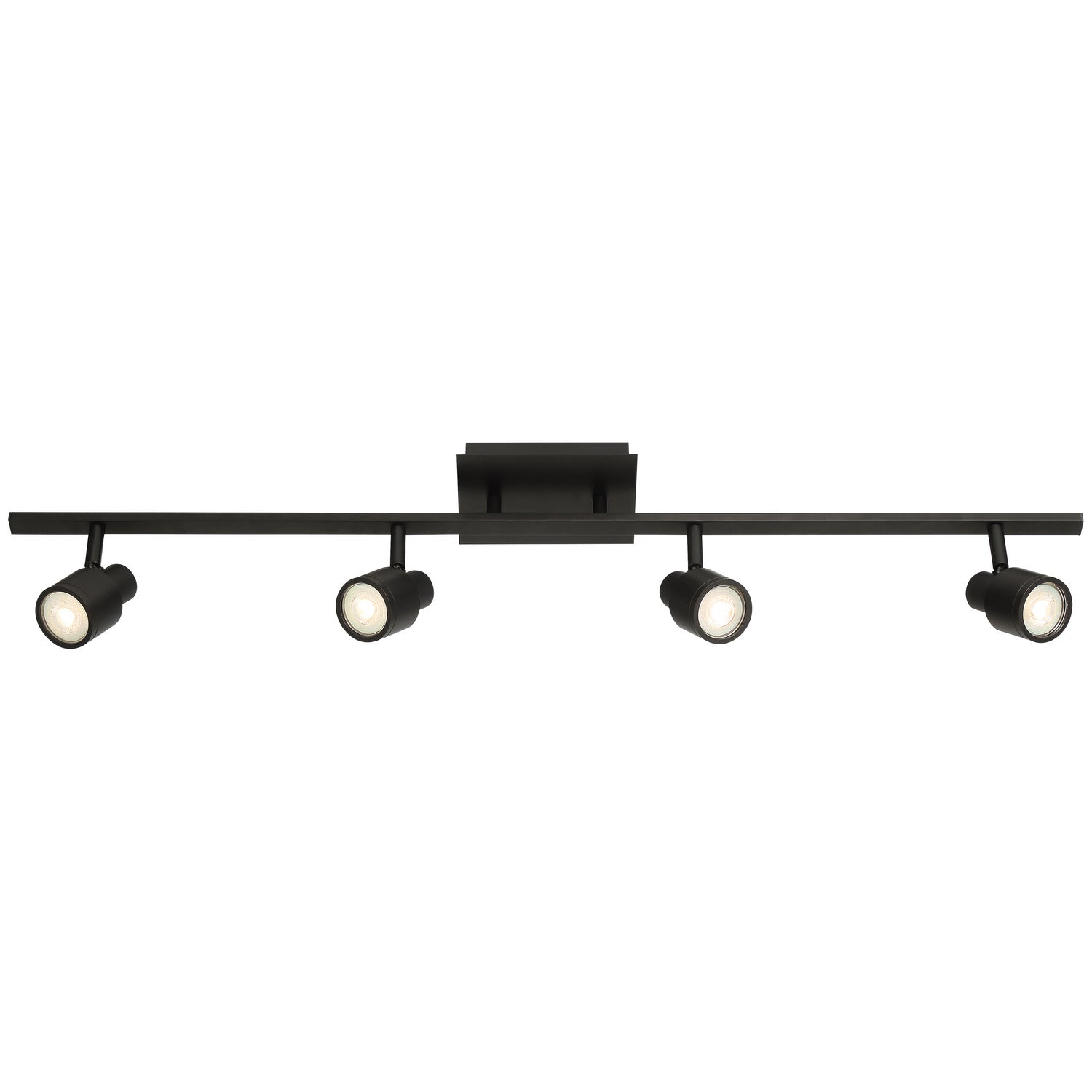 Lincoln 35" Adjustable LED Track Rail, Matte Black Finish - Bees Lighting