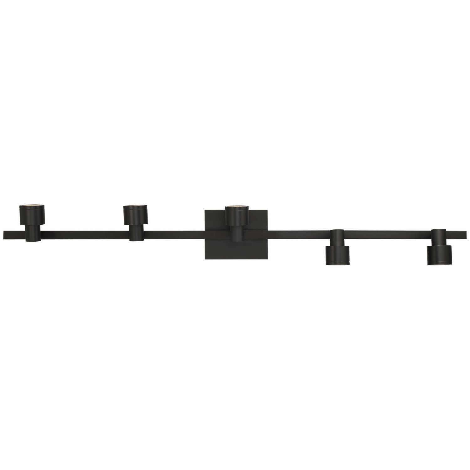 Lincoln 43" Adjustable LED Track Rail, Matte Black Finish - Bees Lighting