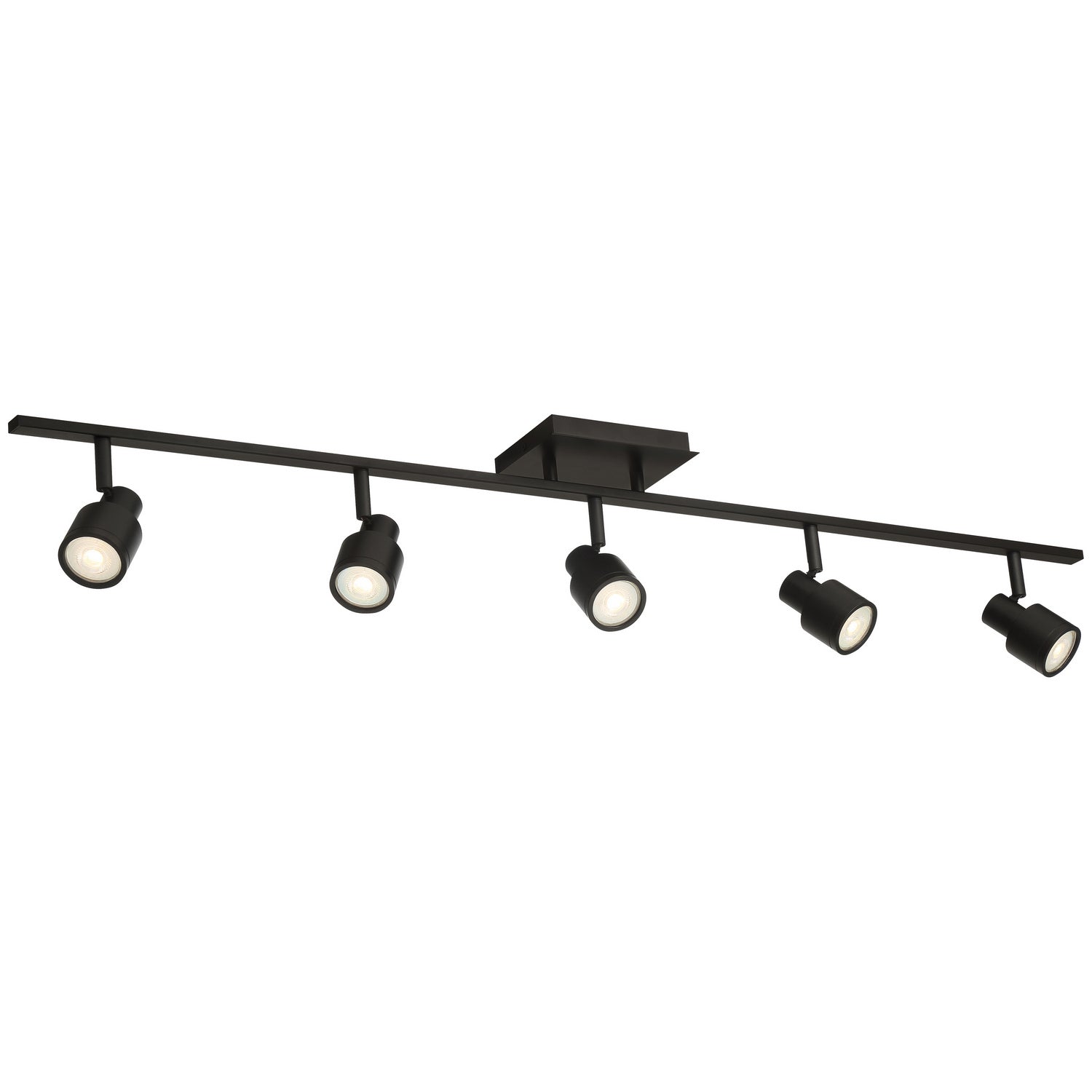 Lincoln 43" Adjustable LED Track Rail, Matte Black Finish - Bees Lighting