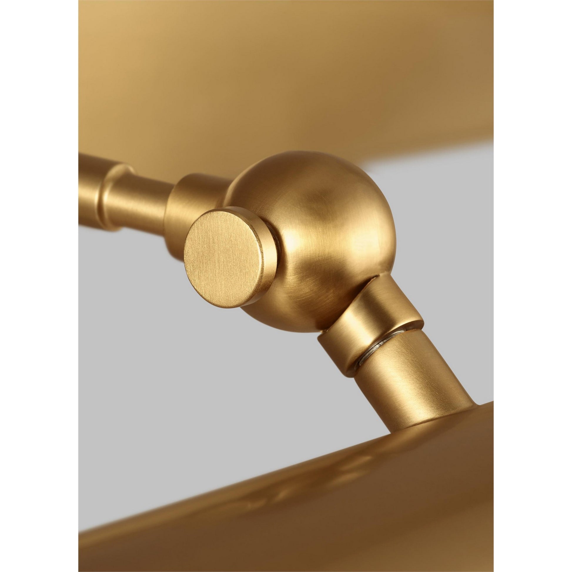 Kenyon 24" Picture Light, Burnished Brass Finish - Bees Lighting