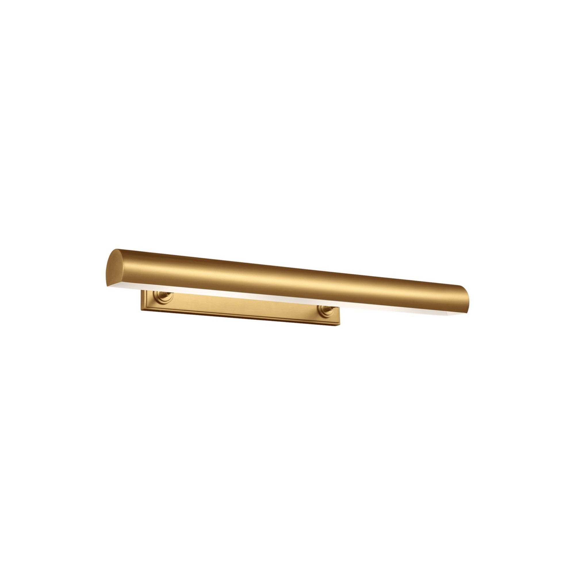 Kenyon 30 in. 2 lights Picture Light Burnished Brass finish - Bees Lighting