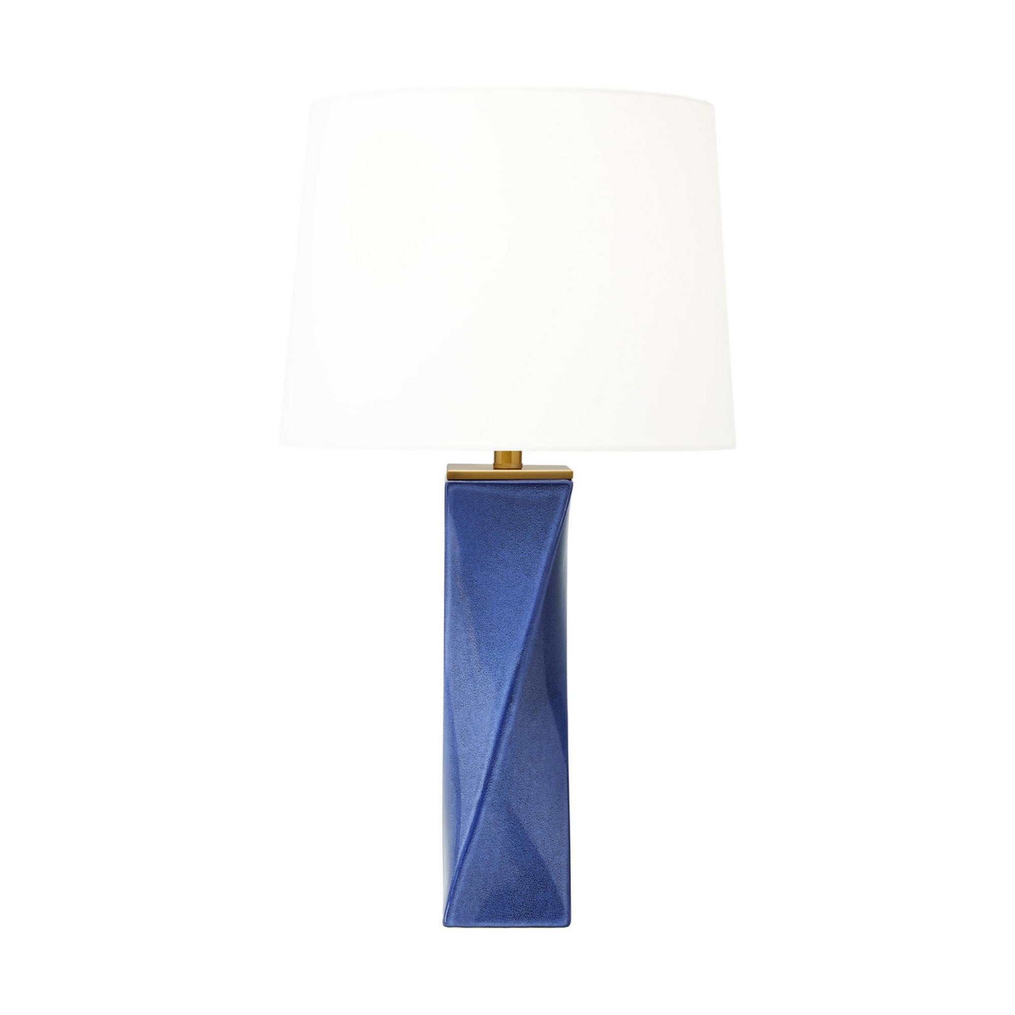 Lagos Table Lamp, Frosted Blue Finish - Bees Lighting