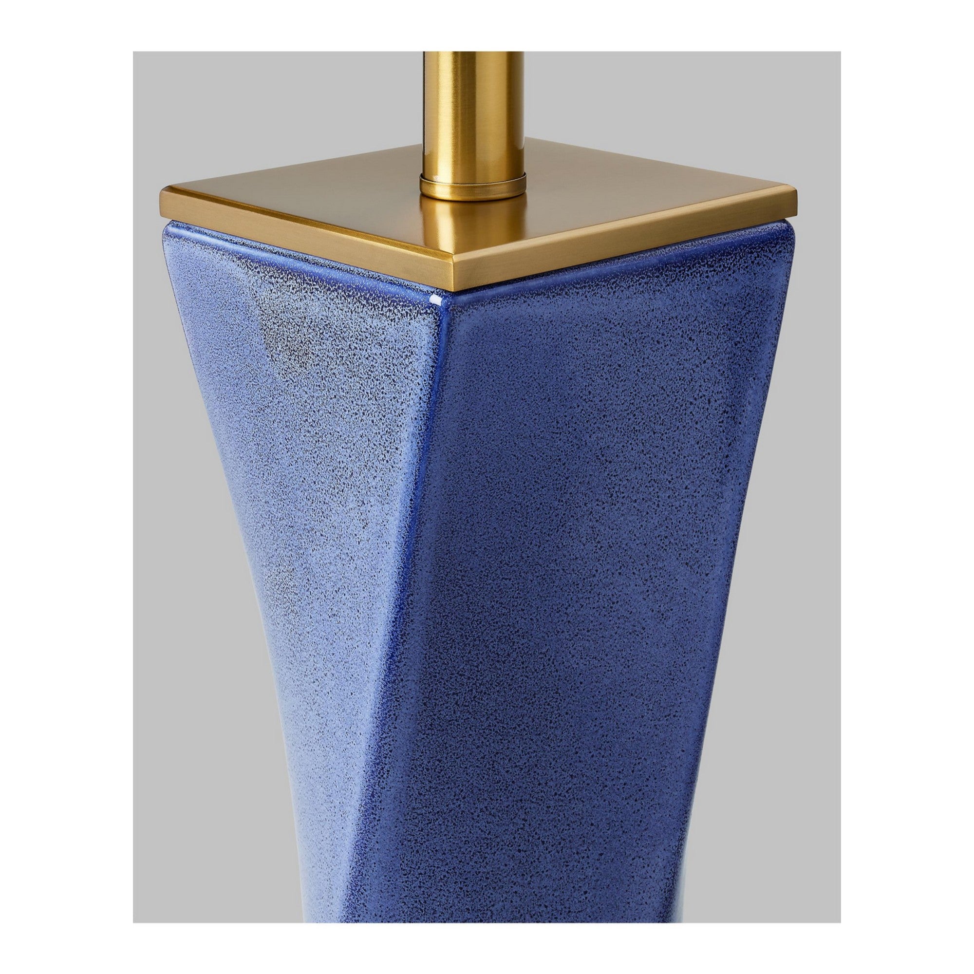 Lagos Table Lamp, Frosted Blue Finish - Bees Lighting