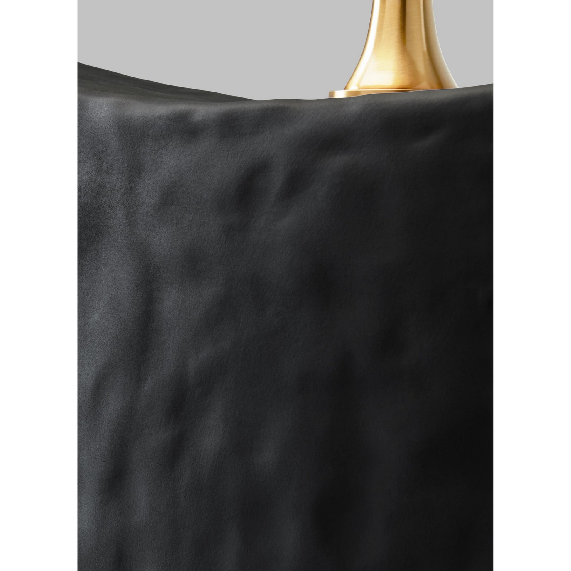Cenotes Table Lamp, Rough Black Ceramic Finish - Bees Lighting