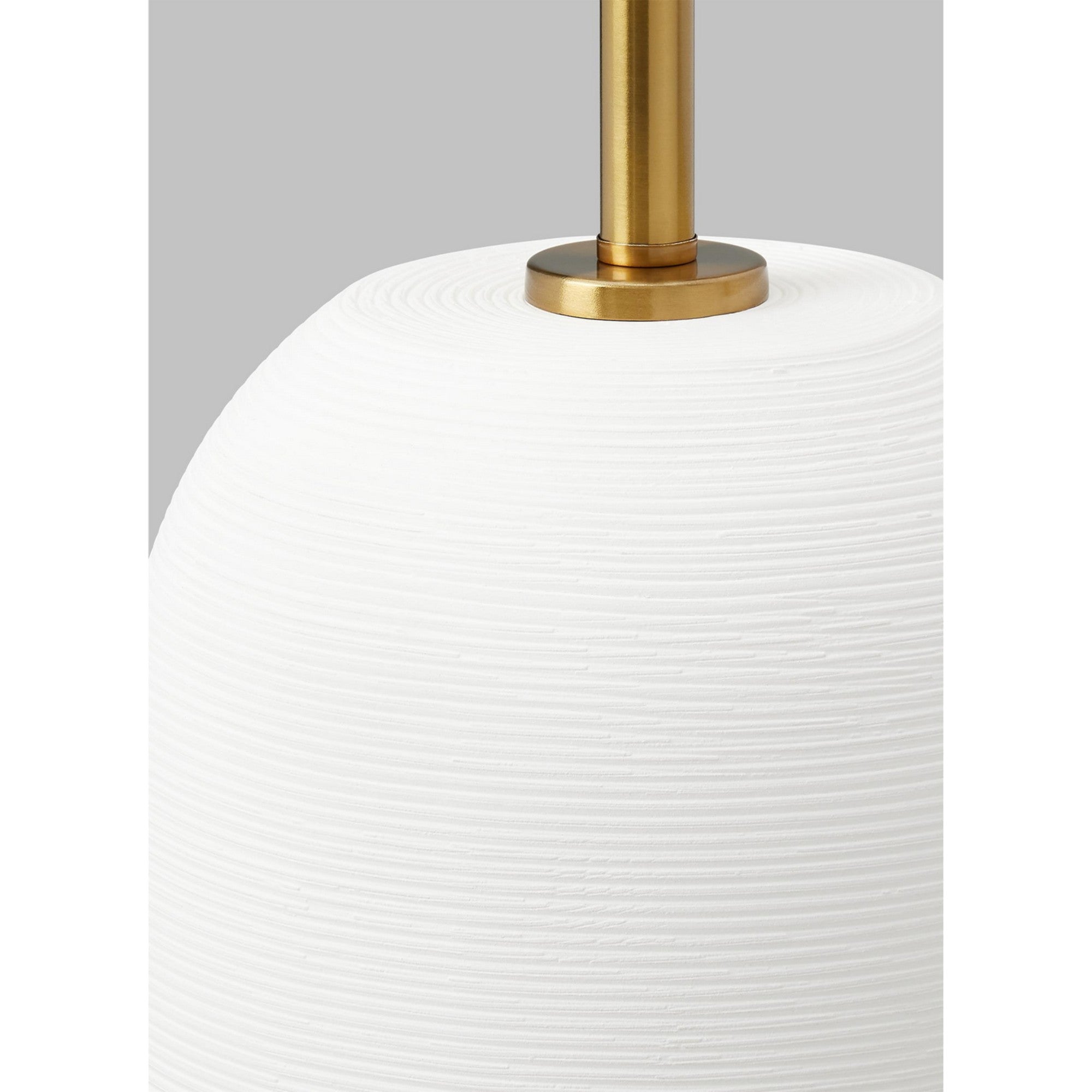Fanny Slim Table Lamp, Ceramic Matte White Finish - Bees Lighting