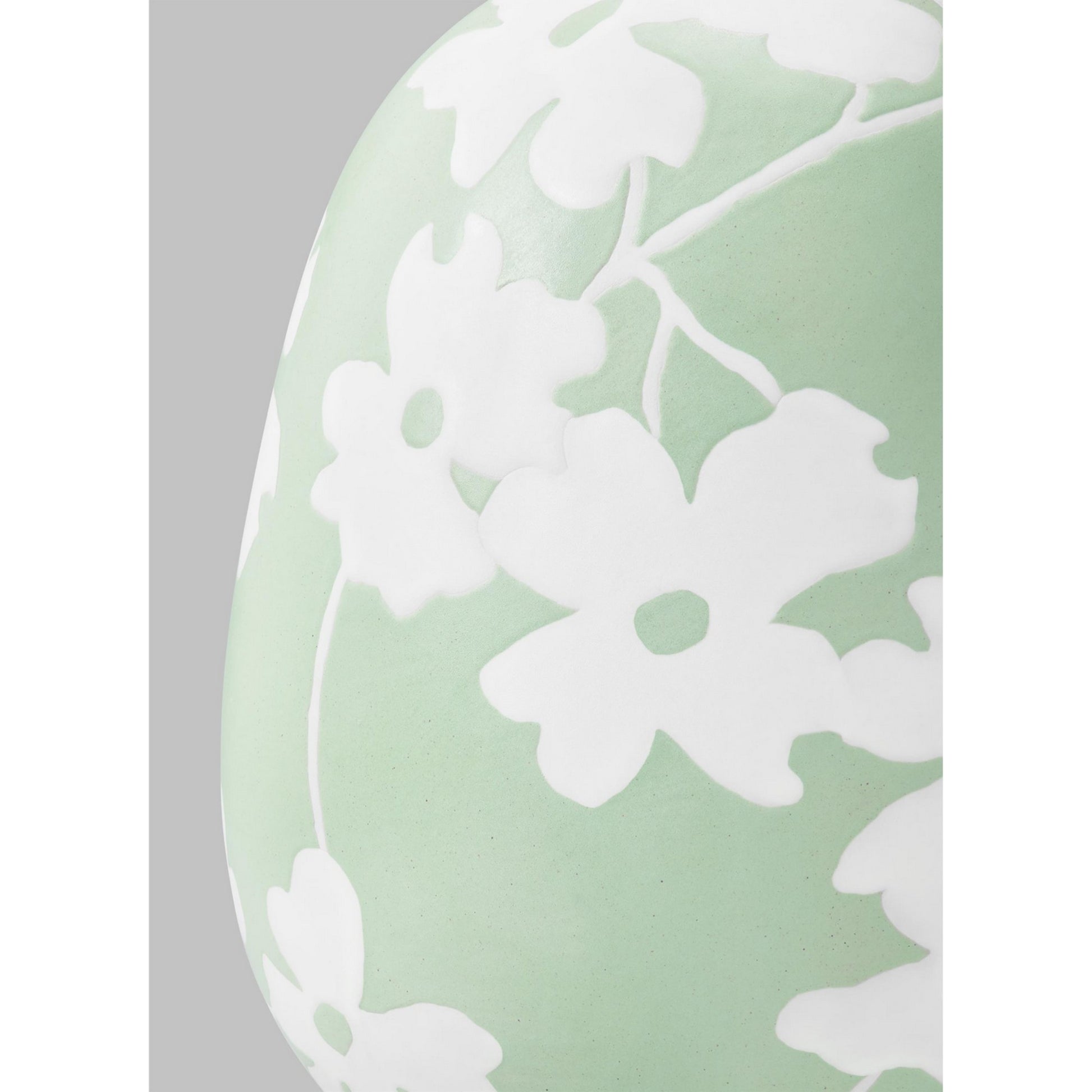Lila Table Lamp, Semi Matte Green Finish - Bees Lighting