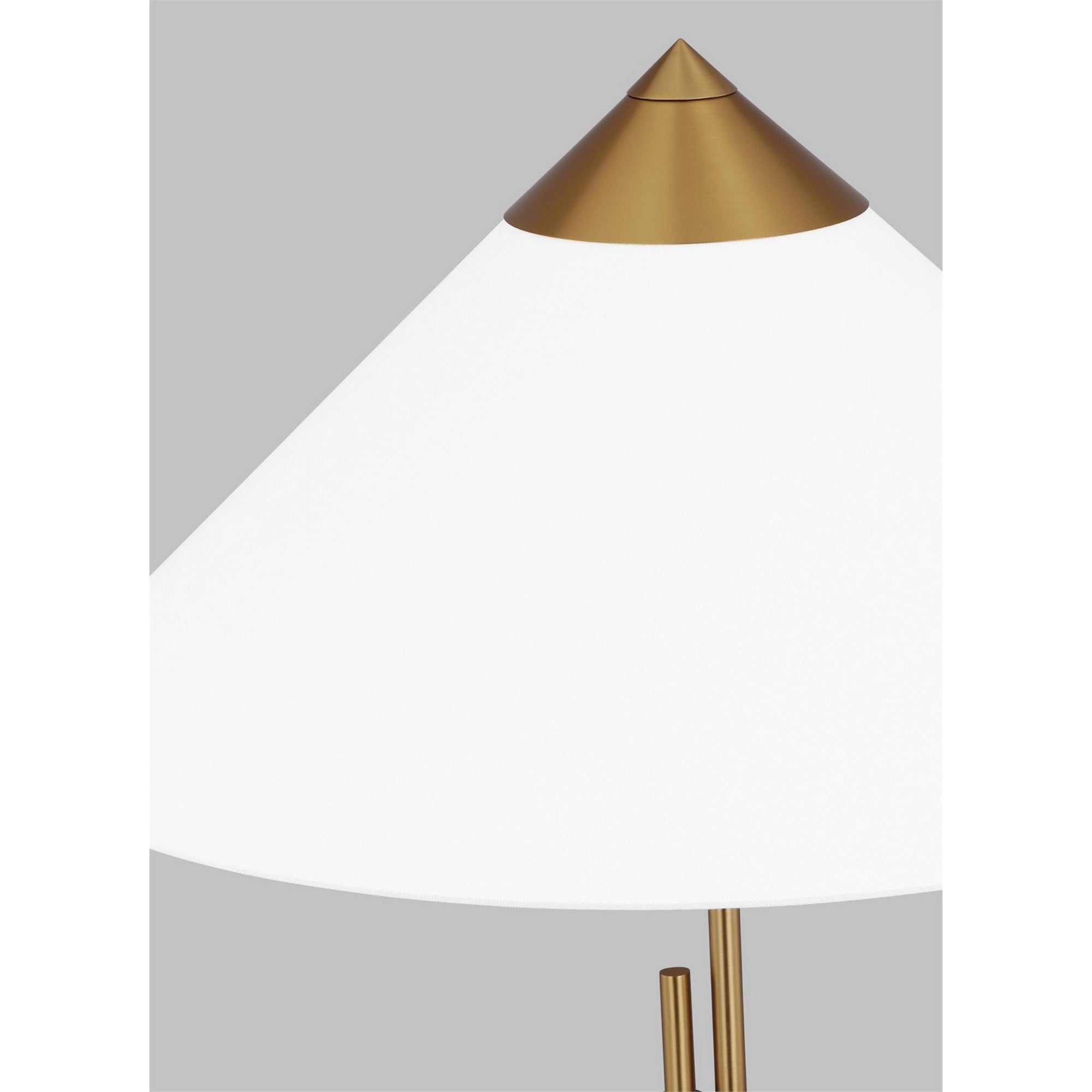 Franklin Table Lamp Burnished Brass and Deep Bronze Finish - Bees Lighting