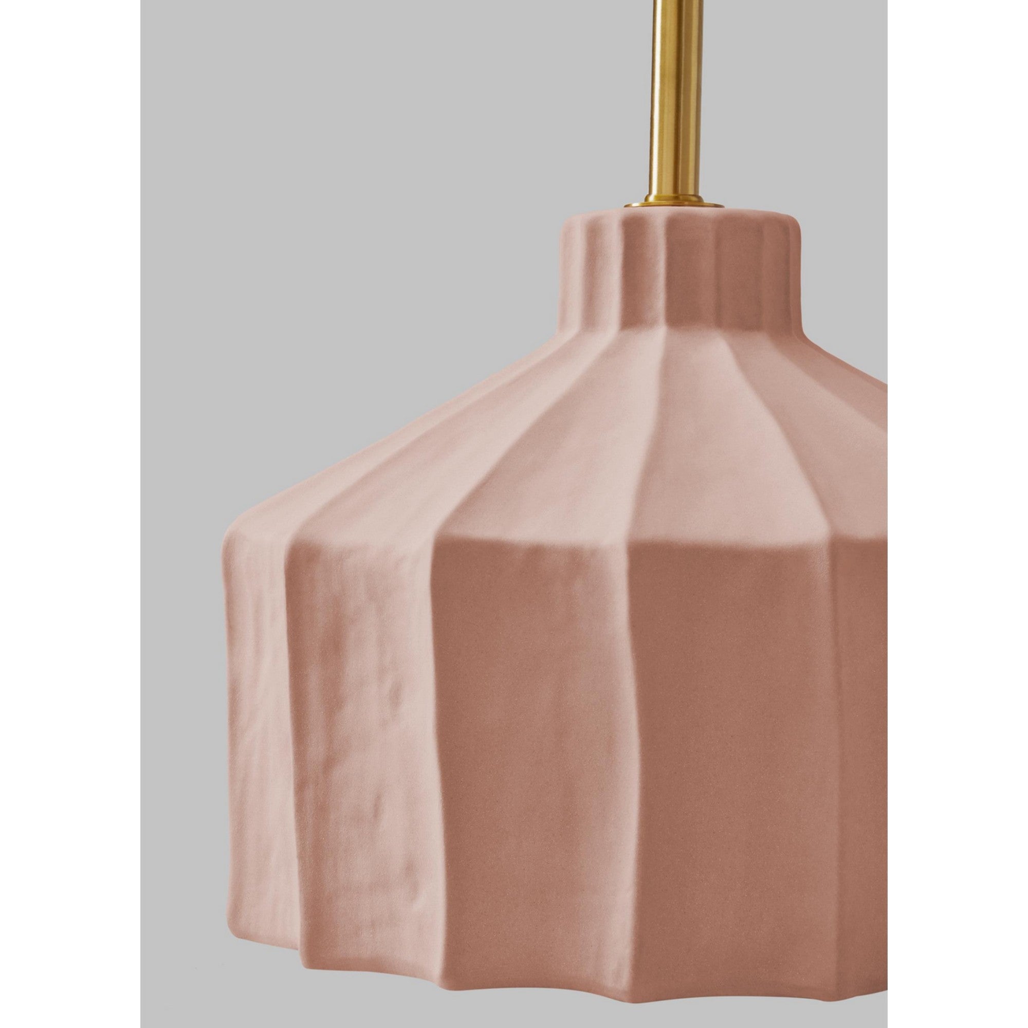 Veneto 20" Medium Table Lamp, Dusty Rose Finish - Bees Lighting