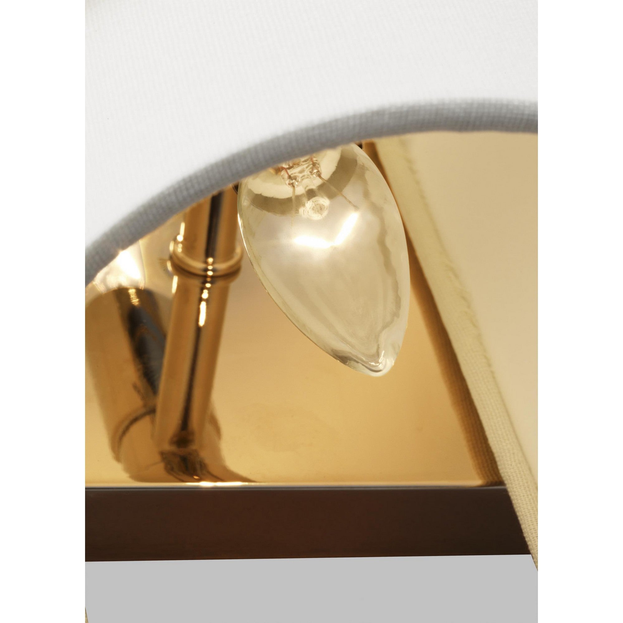 Sawyer 14" Wall Sconce, Polished Nickel Finish - Bees Lighting