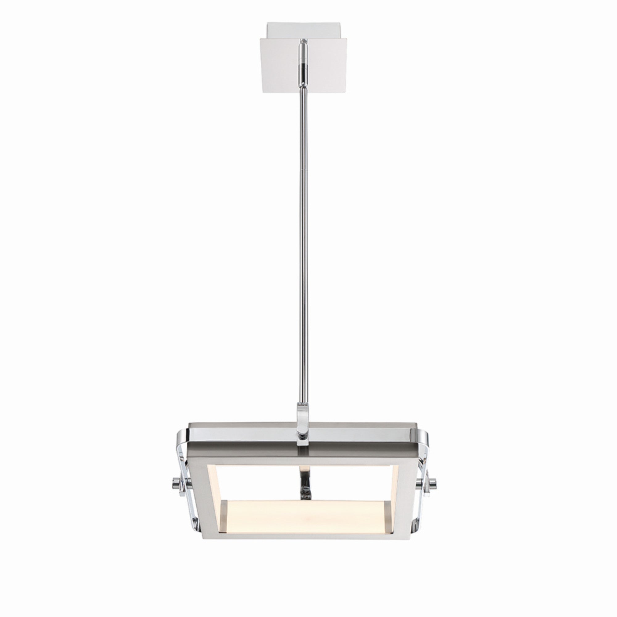 Annilo 15" LED Pendant, Chrome Finish - Bees Lighting