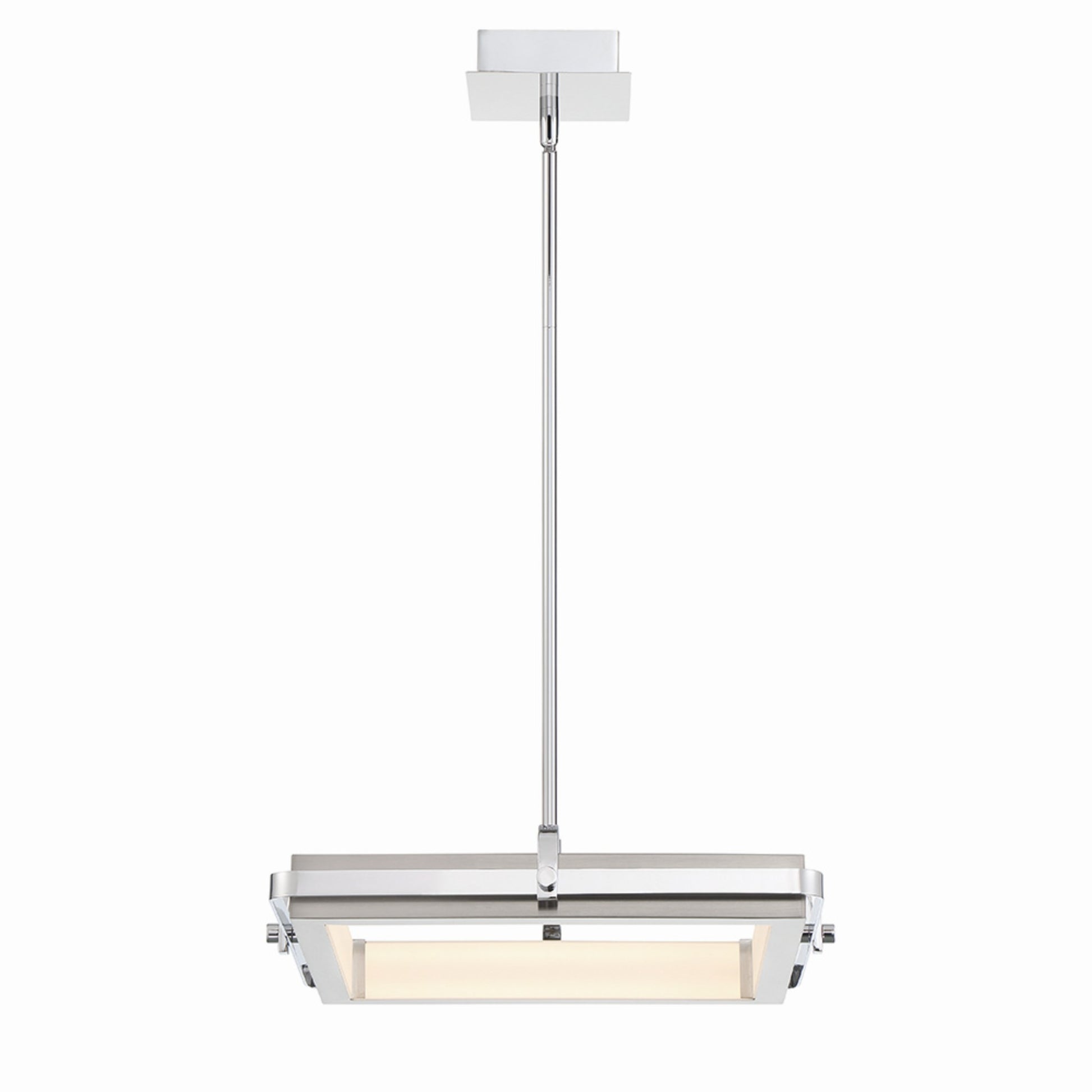 Annilo 18" LED Pendant, Chrome Finish - Bees Lighting
