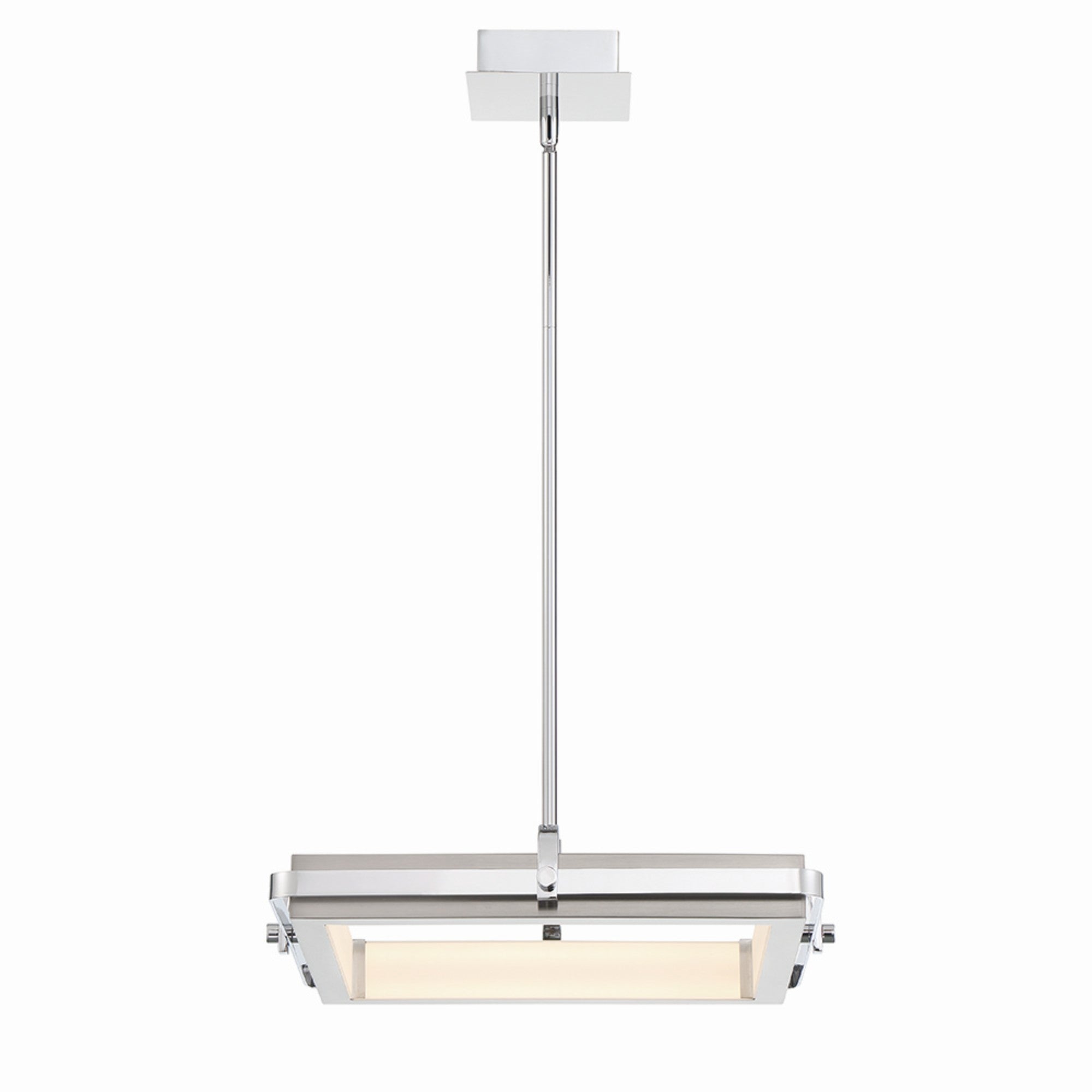 Annilo 18" LED Pendant, Chrome Finish - Bees Lighting