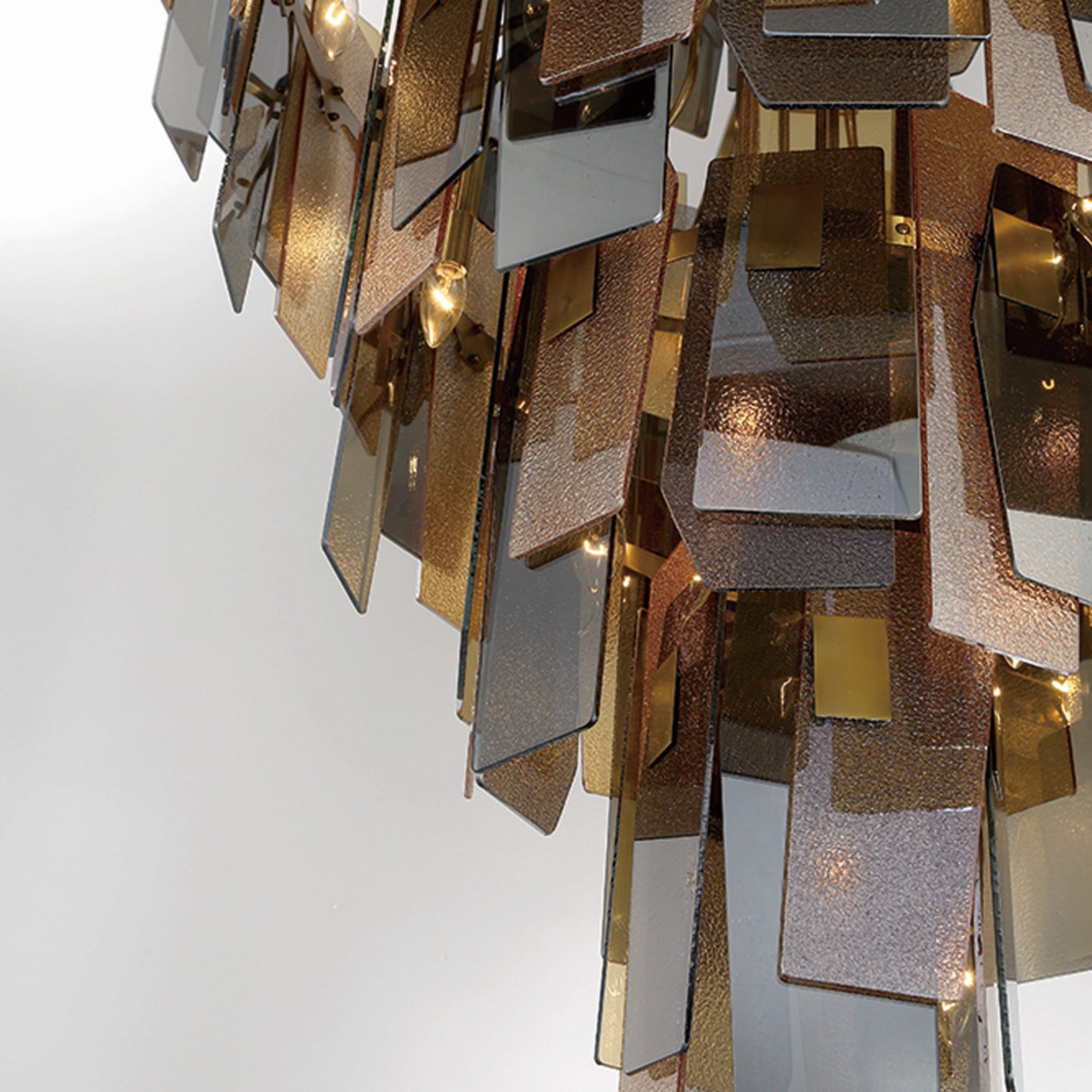 Cocolina 44 in. 39 Lights Chandelier Brass Finish - Bees Lighting
