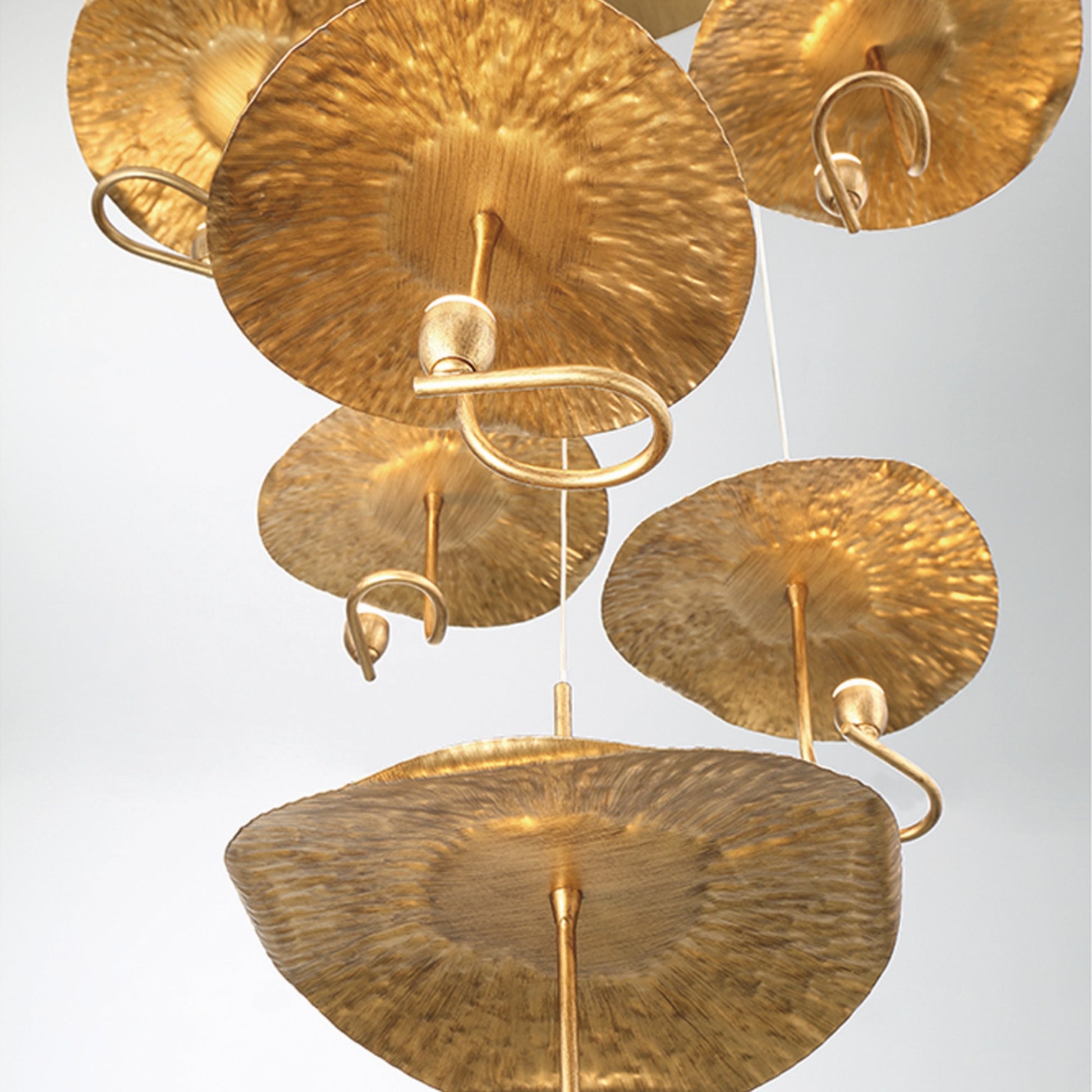 Lagatto 6-Light 26" LED Multi Drop Chandelier, Oil Rubbed Bronze Finish - Bees Lighting