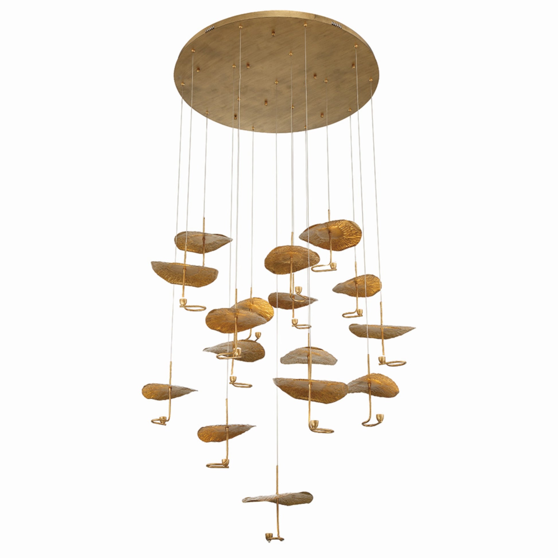 Lagatto 16-Light 48" LED Grand Chandelier, Oil Rubbed Bronze Finish - Bees Lighting