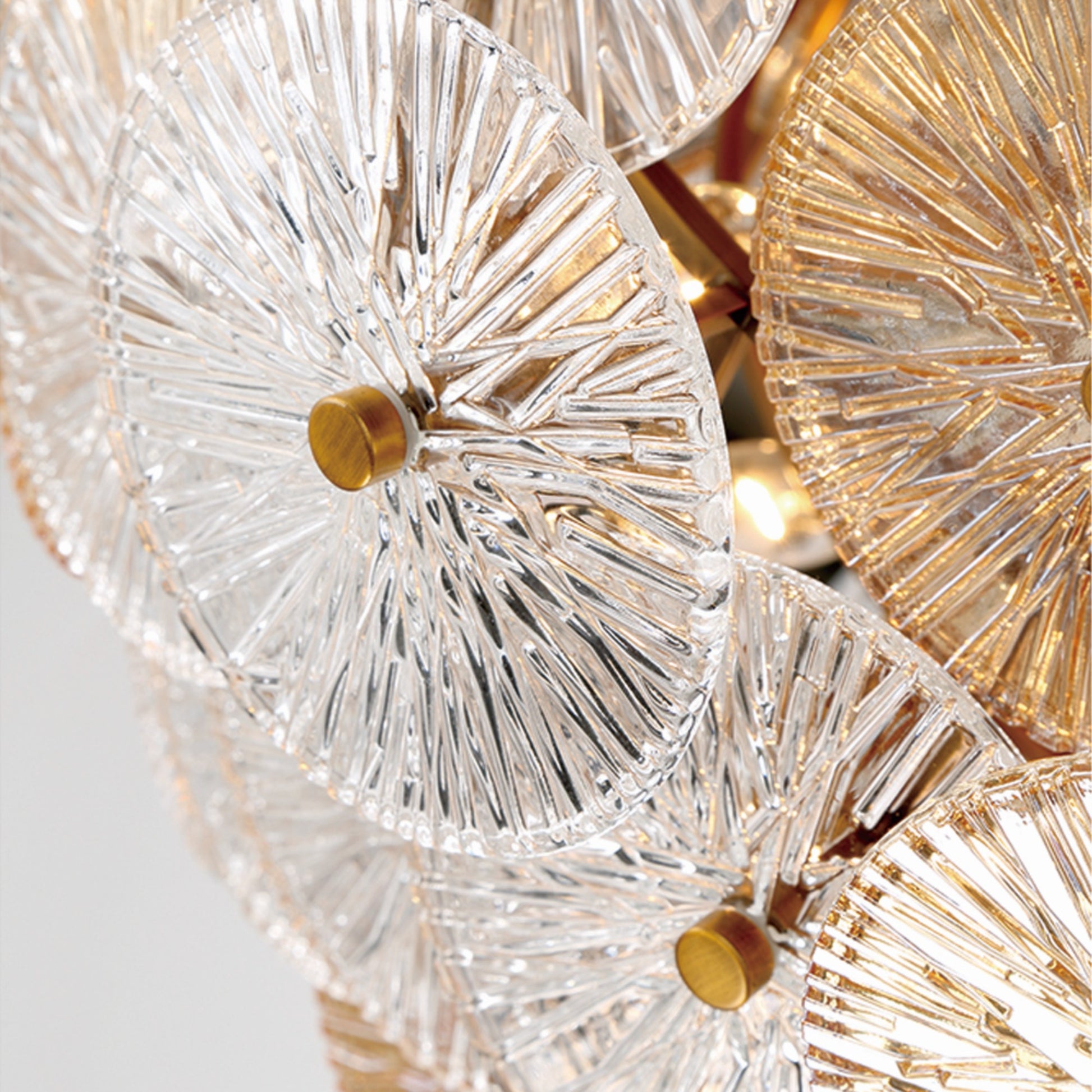 Sue-Anne 5-Tiers 25-Light 45" Grand Chandelier, Gold Finish - Bees Lighting