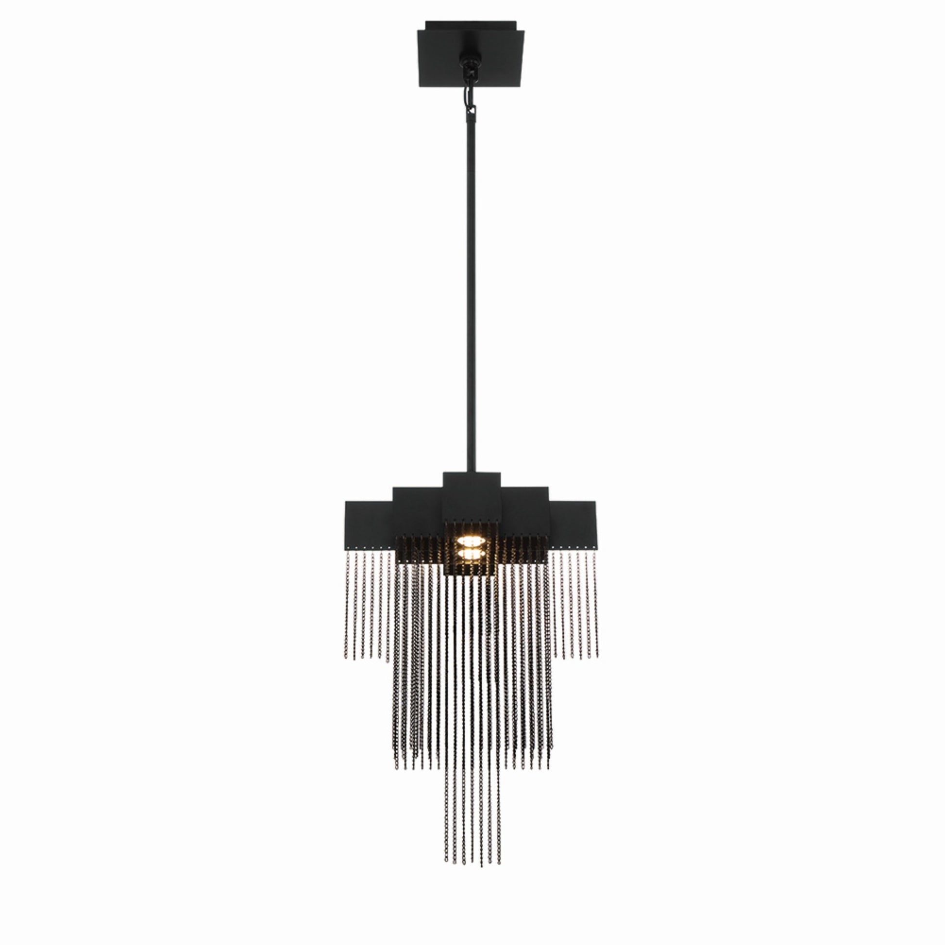 Bloomfield 18" LED Pendant, Black Finish - Bees Lighting