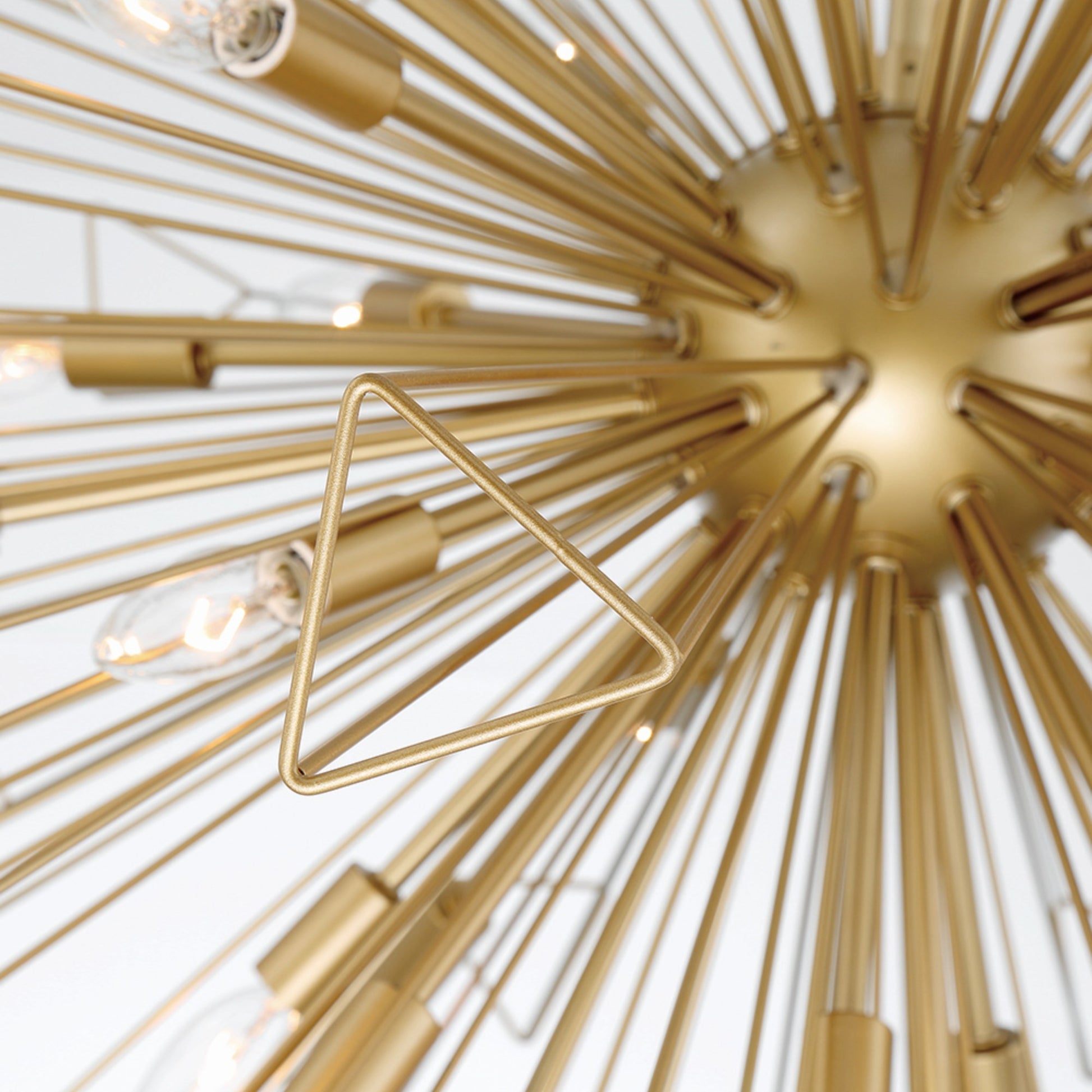 Dendelio 29-Light 40" Chandelier, Gold Finish - Bees Lighting