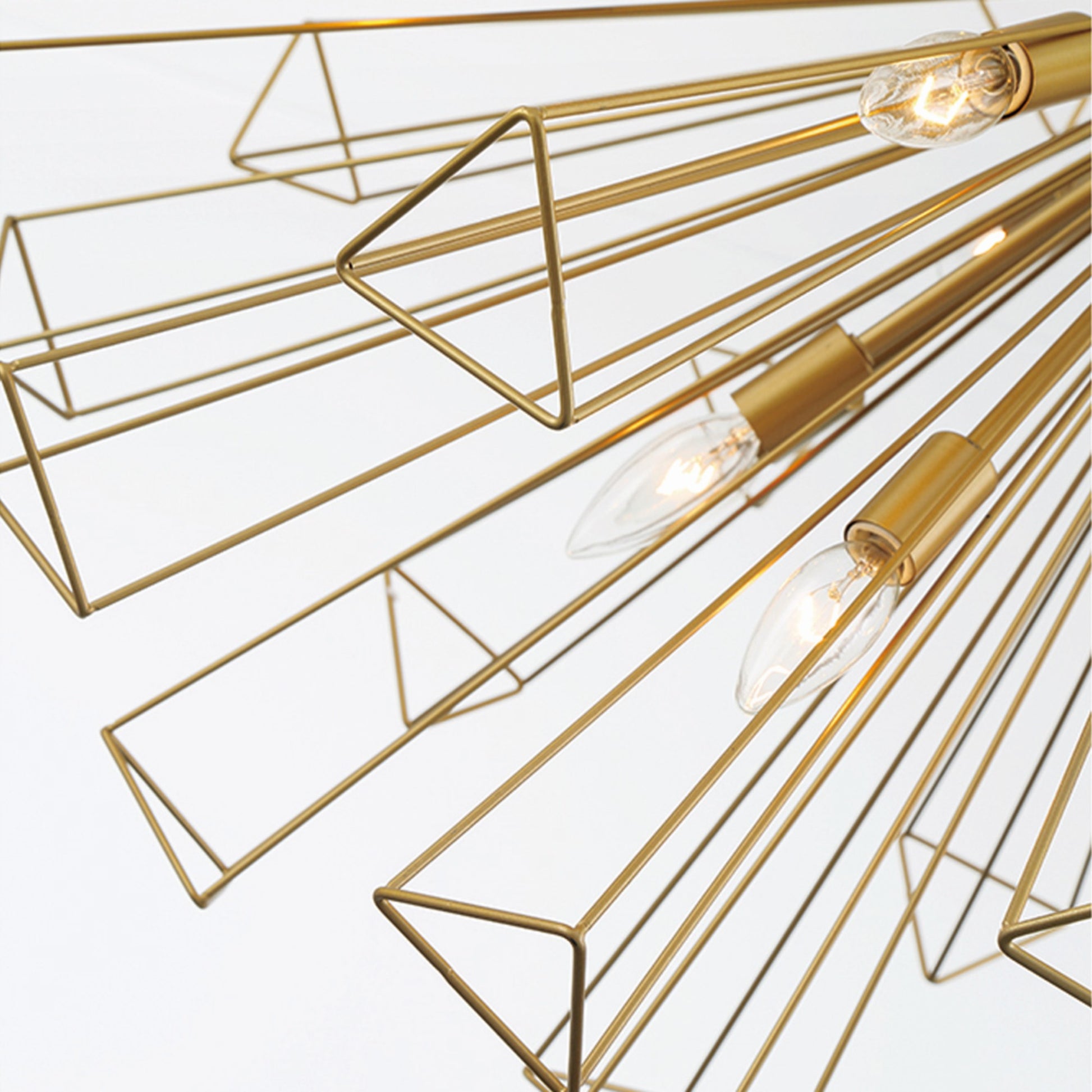 Dendelio 29-Light 40" Chandelier, Gold Finish - Bees Lighting