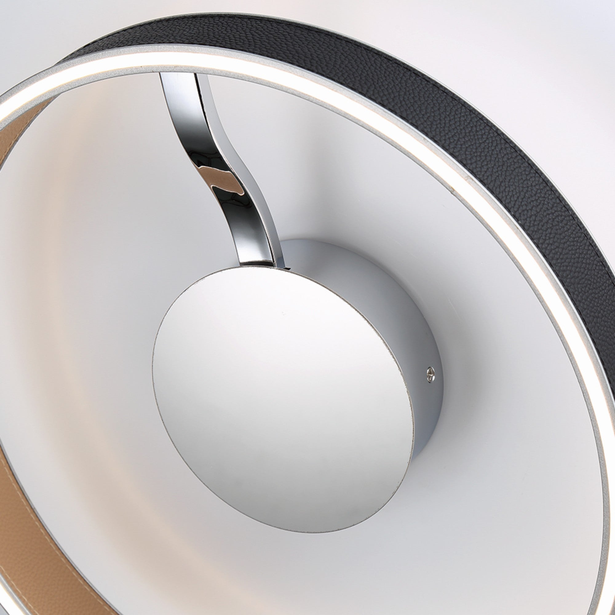 Verdura 15" LED Flush Mount, Black Finish - Bees Lighting