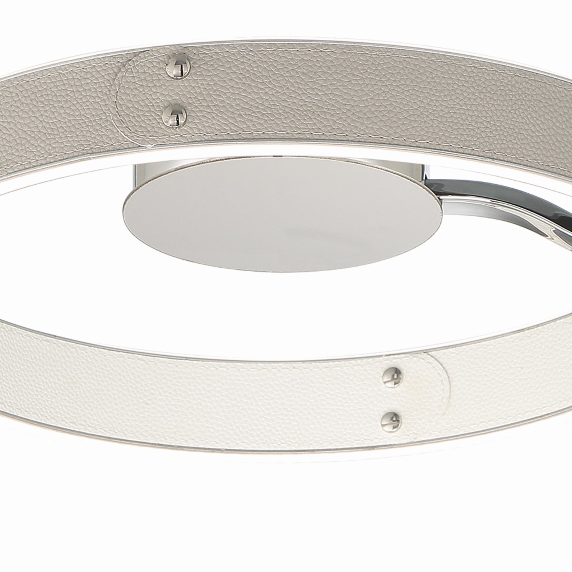 Verdura 15" LED Flush Mount, Gray Finish - Bees Lighting