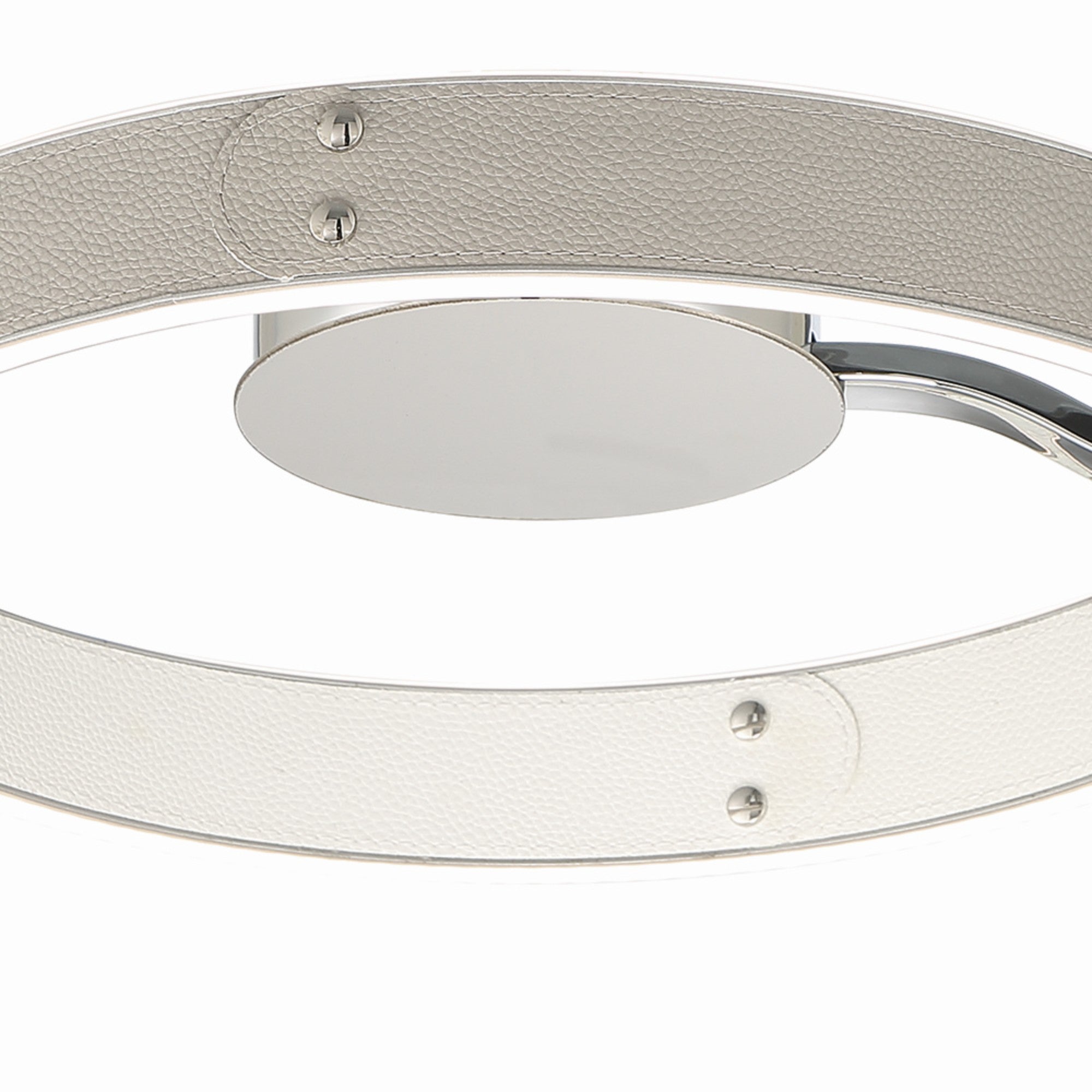 Verdura 15" LED Flush Mount, Gray Finish - Bees Lighting