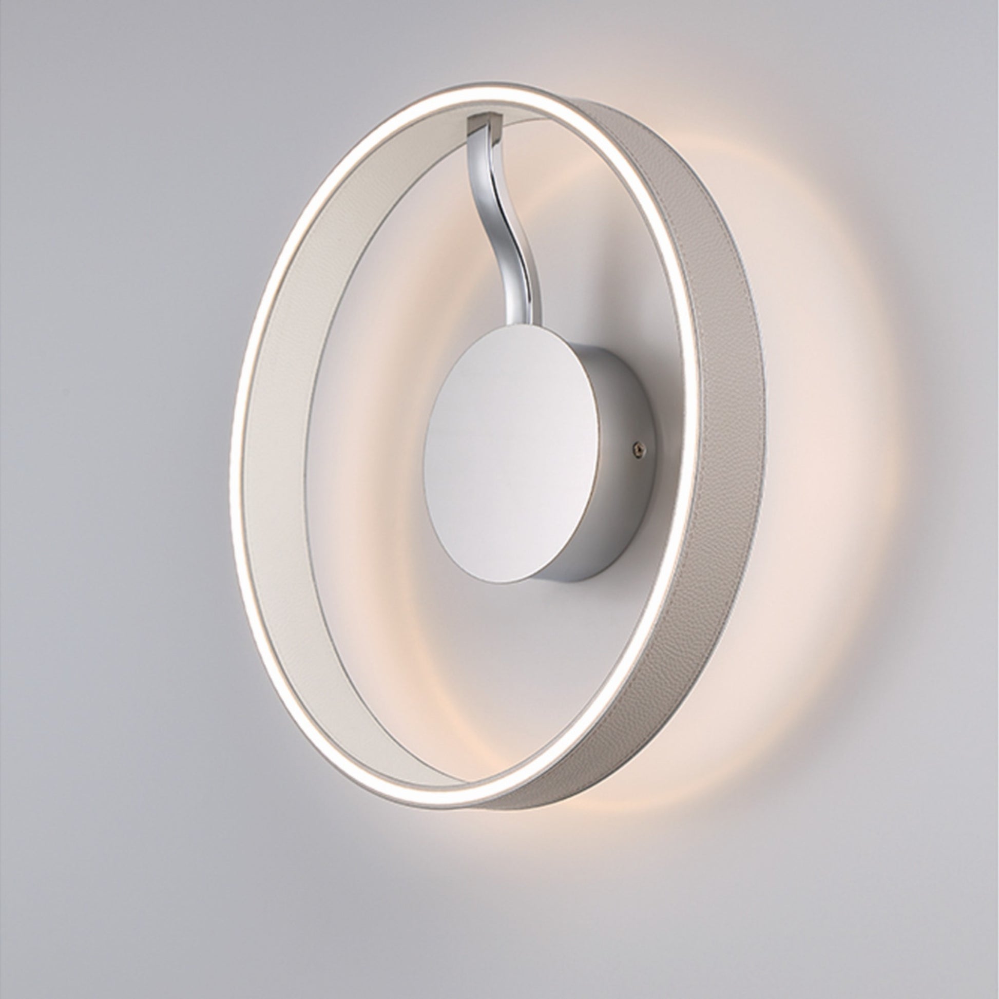 Verdura 15" LED Flush Mount, Gray Finish - Bees Lighting