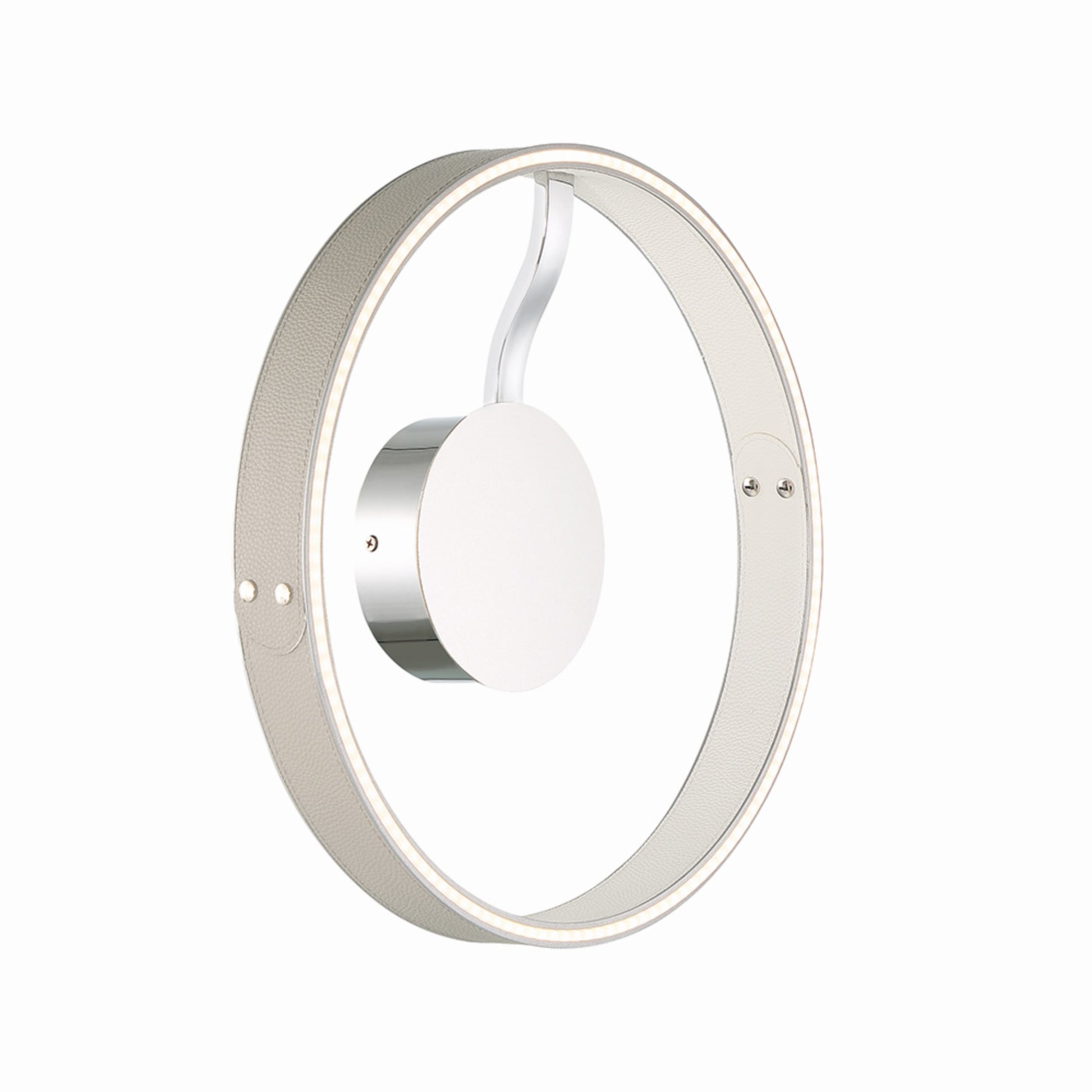 Verdura 15" LED Flush Mount, Gray Finish - Bees Lighting