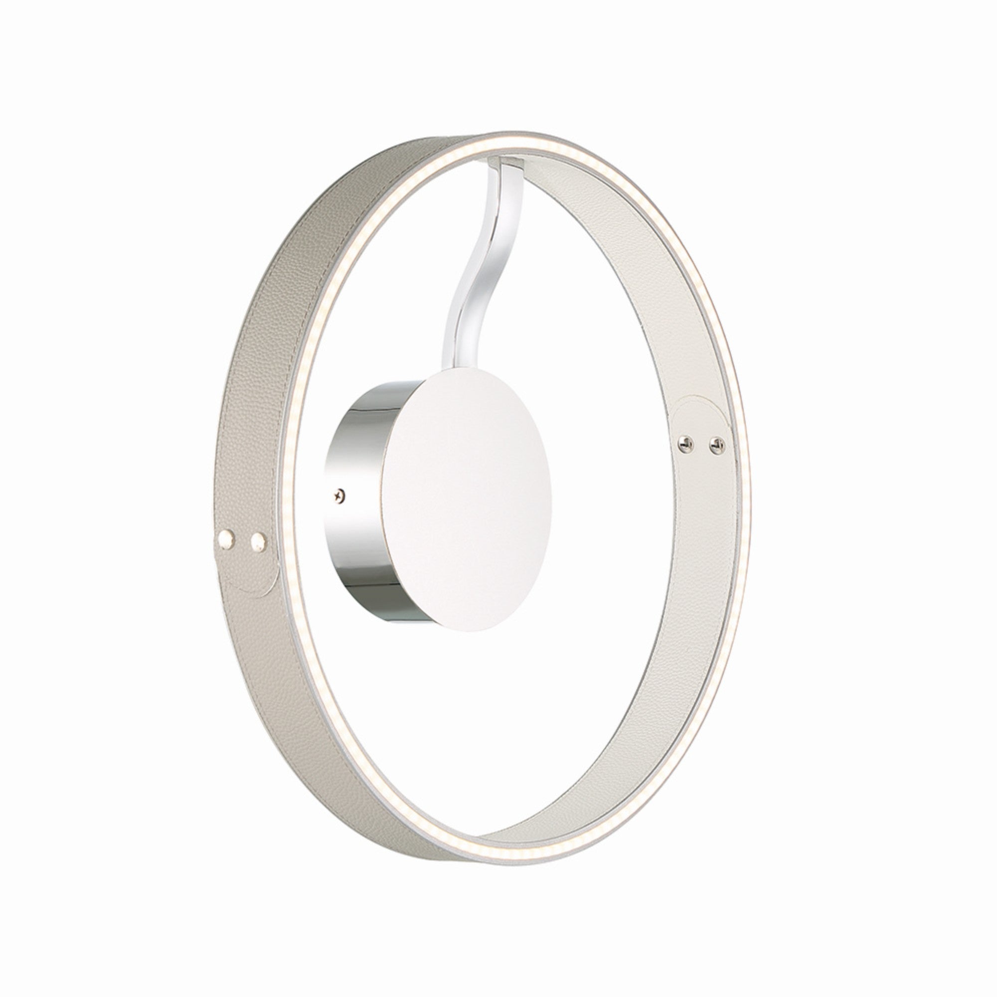 Verdura 15" LED Flush Mount, Gray Finish - Bees Lighting