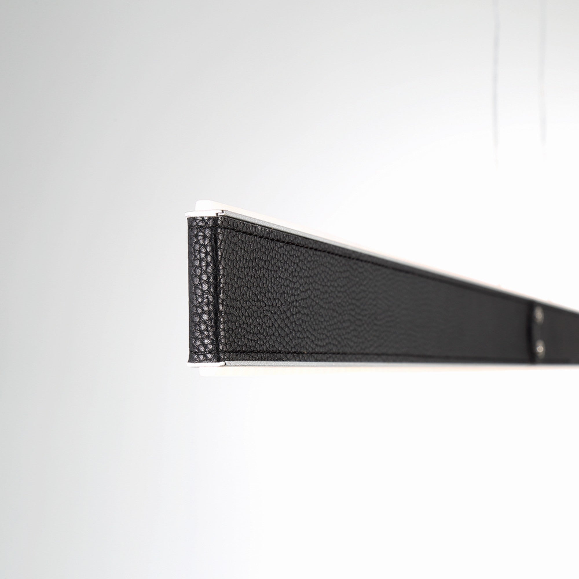 Verdura 42" LED Linear Chandelier, Black Finish - Bees Lighting