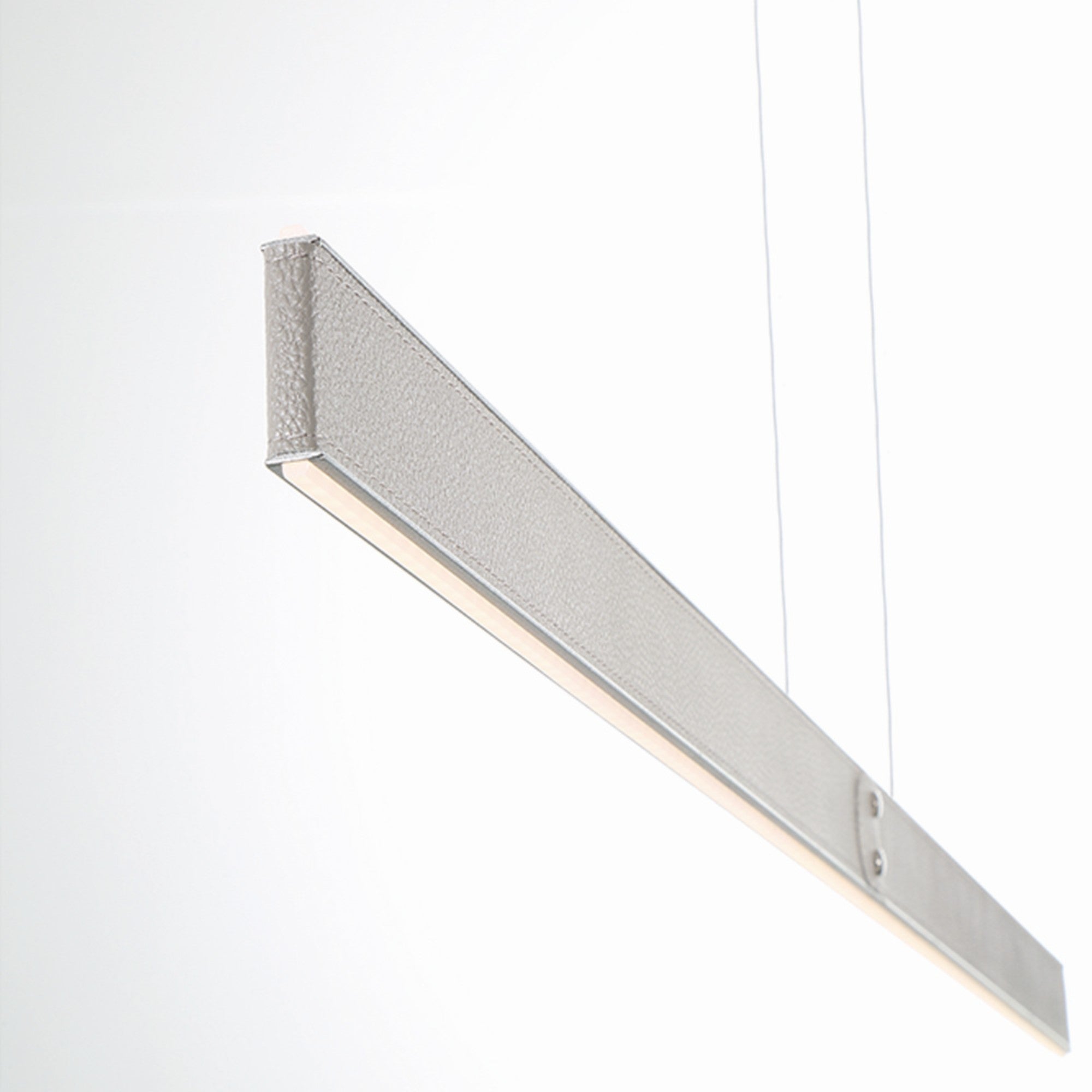Verdura 42" LED Linear Chandelier, Grey Finish