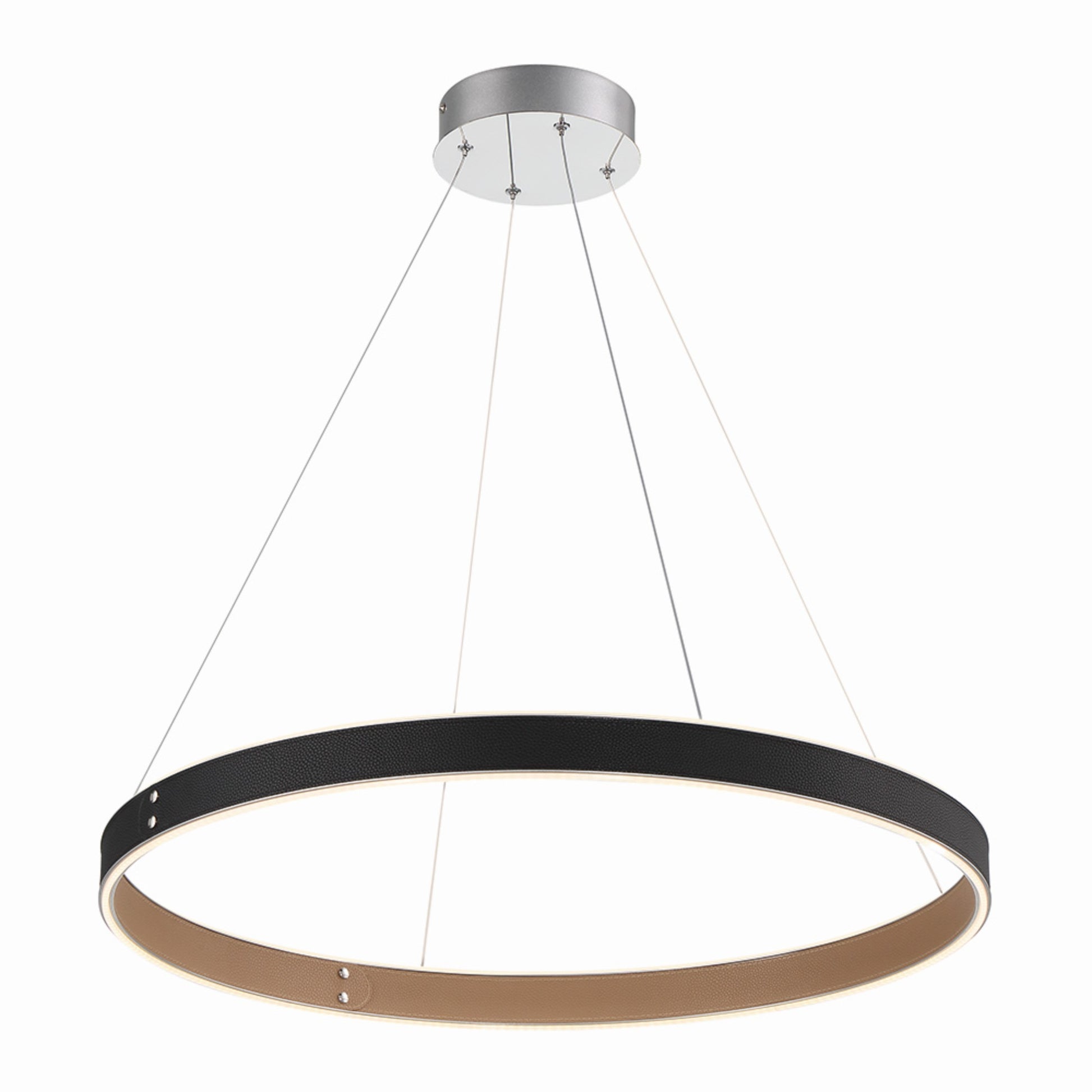 Verdura 29" LED Pendant, Black Finish - Bees Lighting