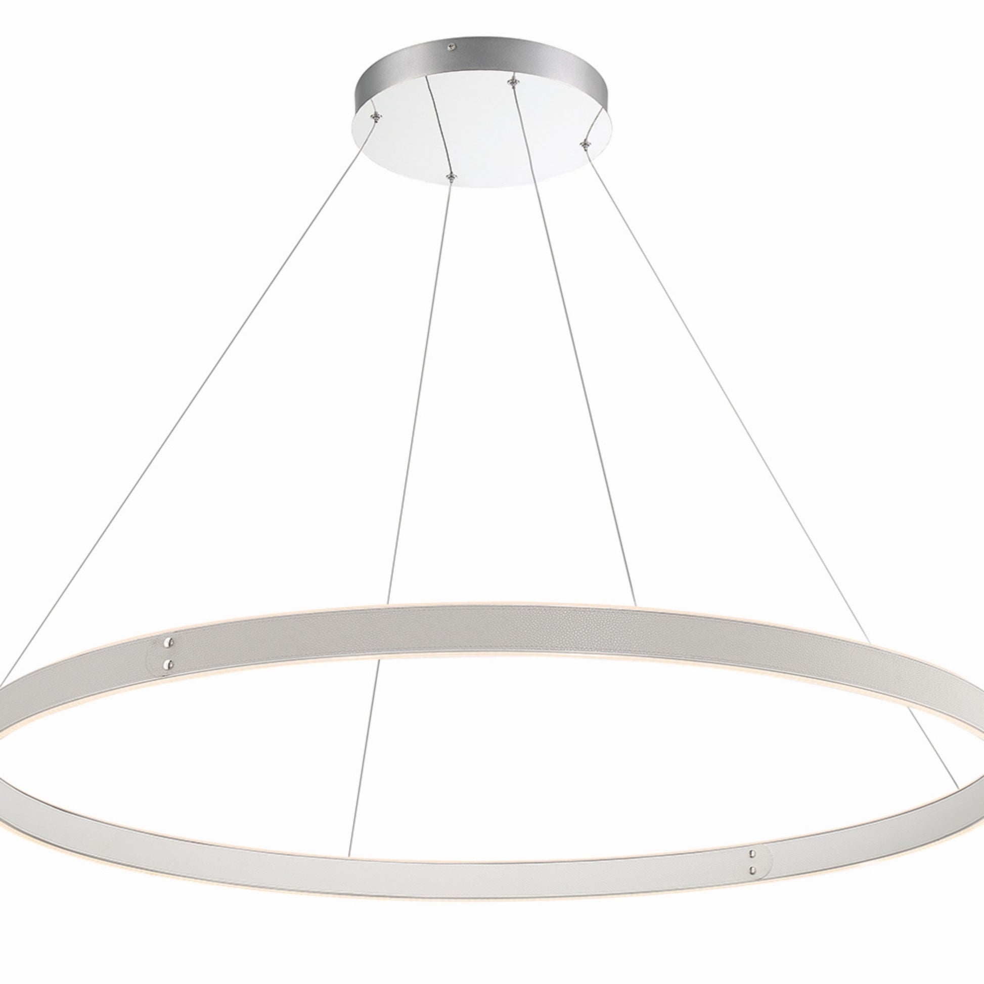 Verdura 45" LED Chandelier, Grey Finish - Bees Lighting