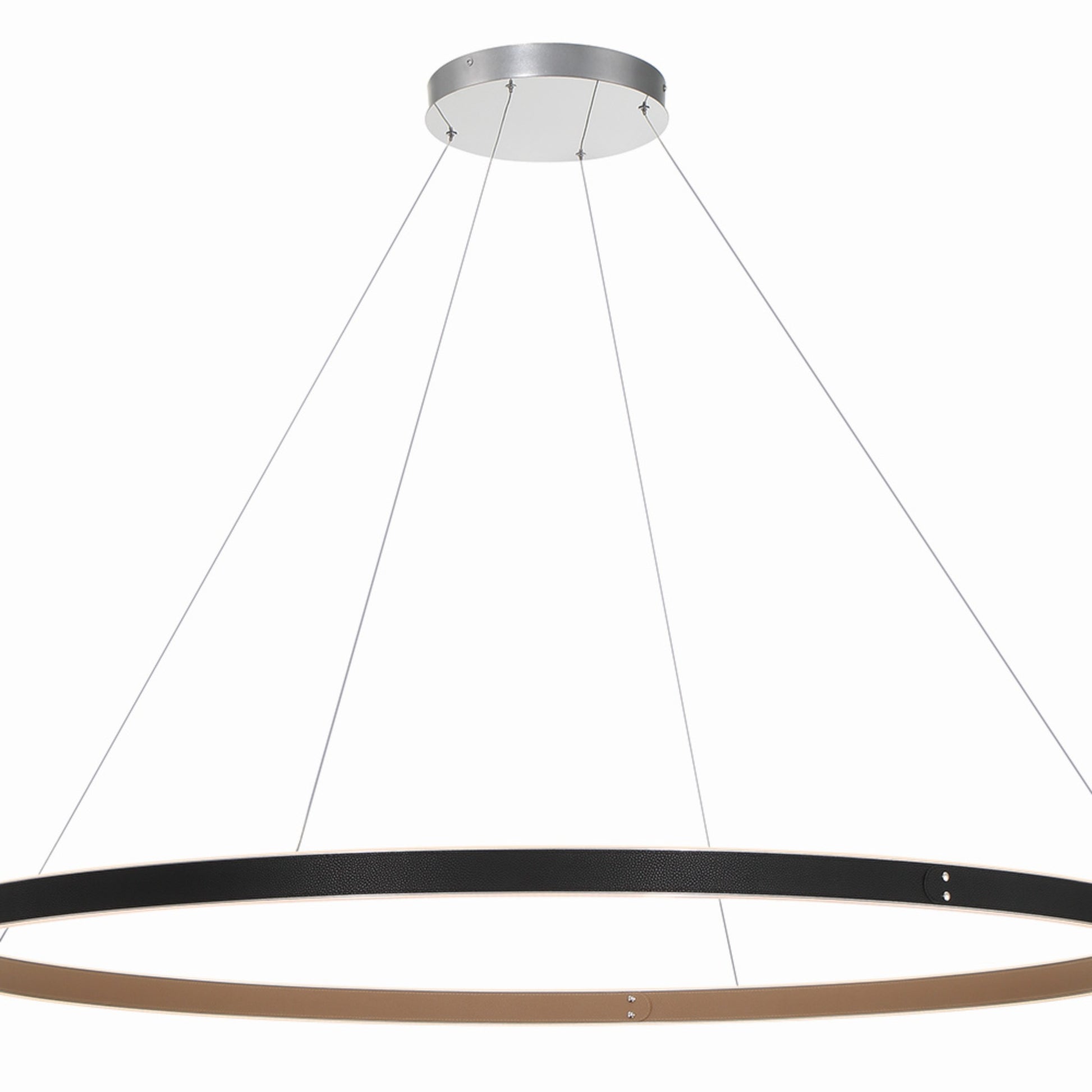 Verdura 60" LED Grand Chandelier, Black Finish - Bees Lighting