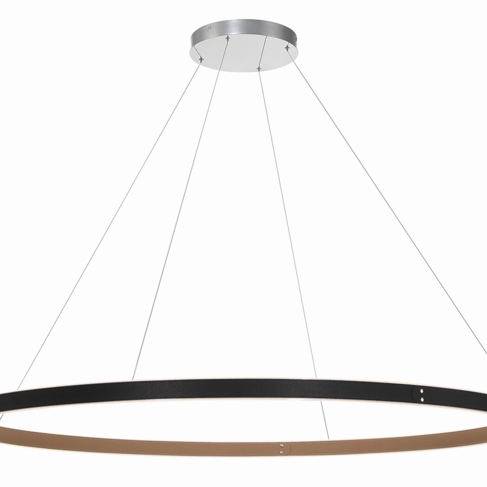 Verdura 60" LED Grand Chandelier, Black Finish - Bees Lighting