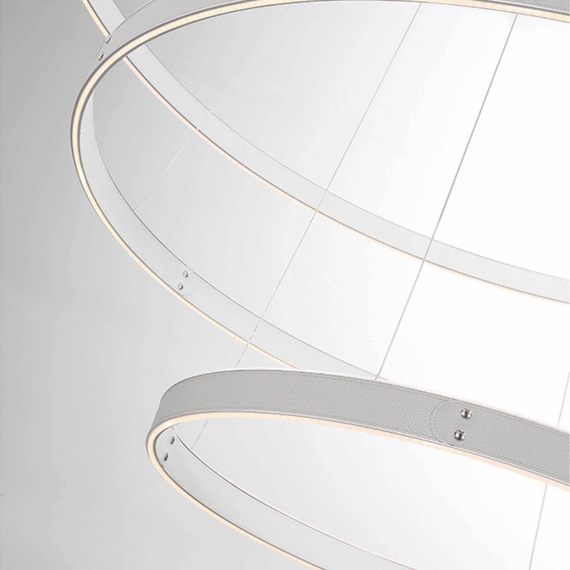 Verdura 3-Tiers 60" LED Grand Chandelier, Grey Finish - Bees Lighting