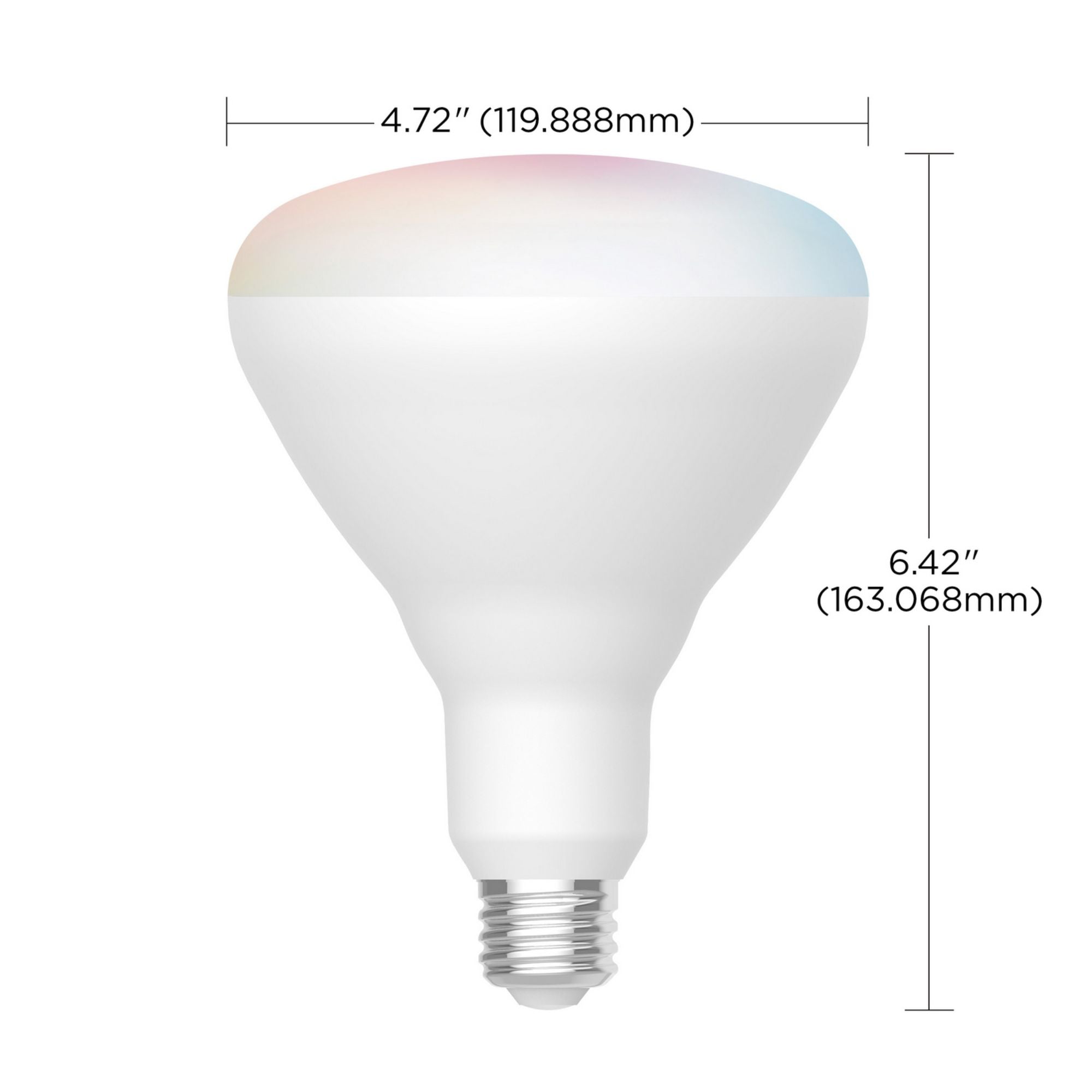 Starfish BR40 Wi-Fi Smart LED Bulb, 12W, 960 Lumens, RGBW & Tunable White, T20 Compliant - Bees Lighting