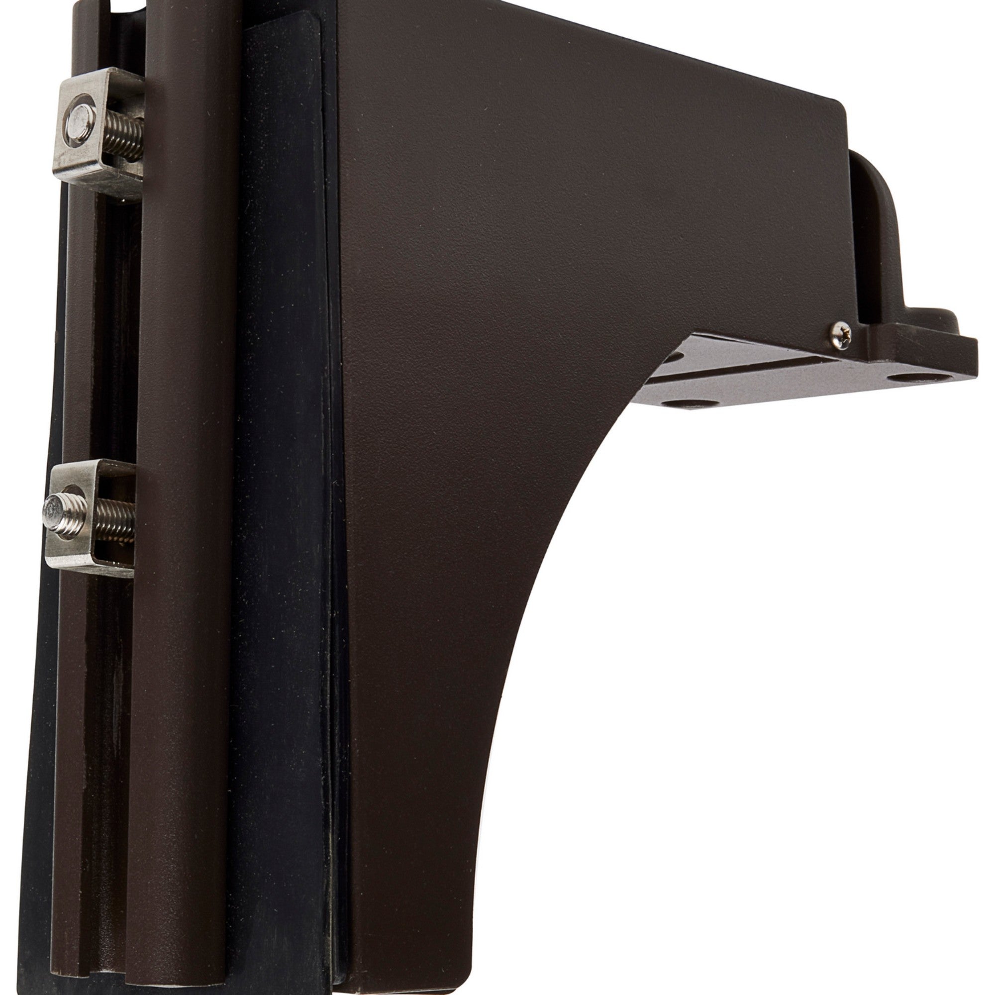 Fixed Arm Mount with Sensor Knockouts, For use with Area Light, Bronze Finish - Bees Lighting