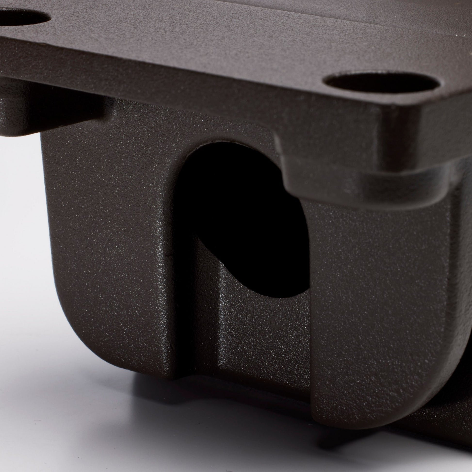 Fixed Arm Mount with Sensor Knockouts, For use with Area Light, Bronze Finish - Bees Lighting