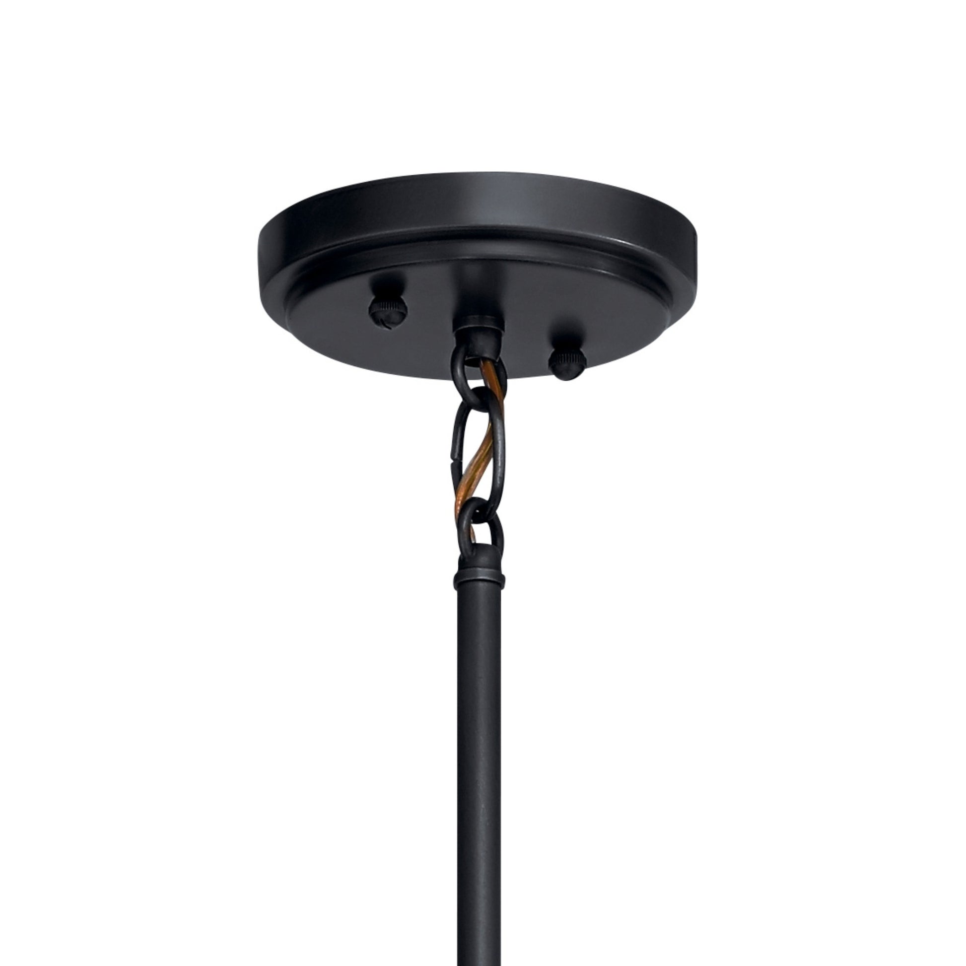 Alton 27" 5-Light Chandelier, Black Finish - Bees Lighting