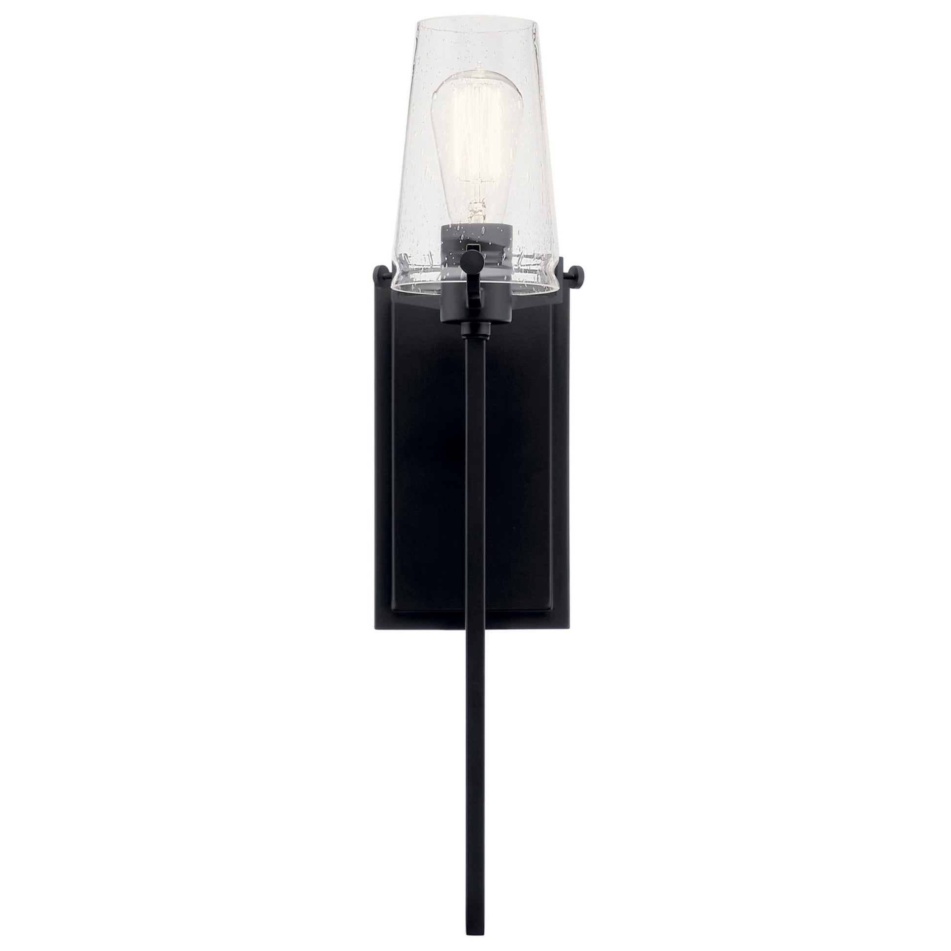Alton 5" Wall Sconce, Black Finish - Bees Lighting