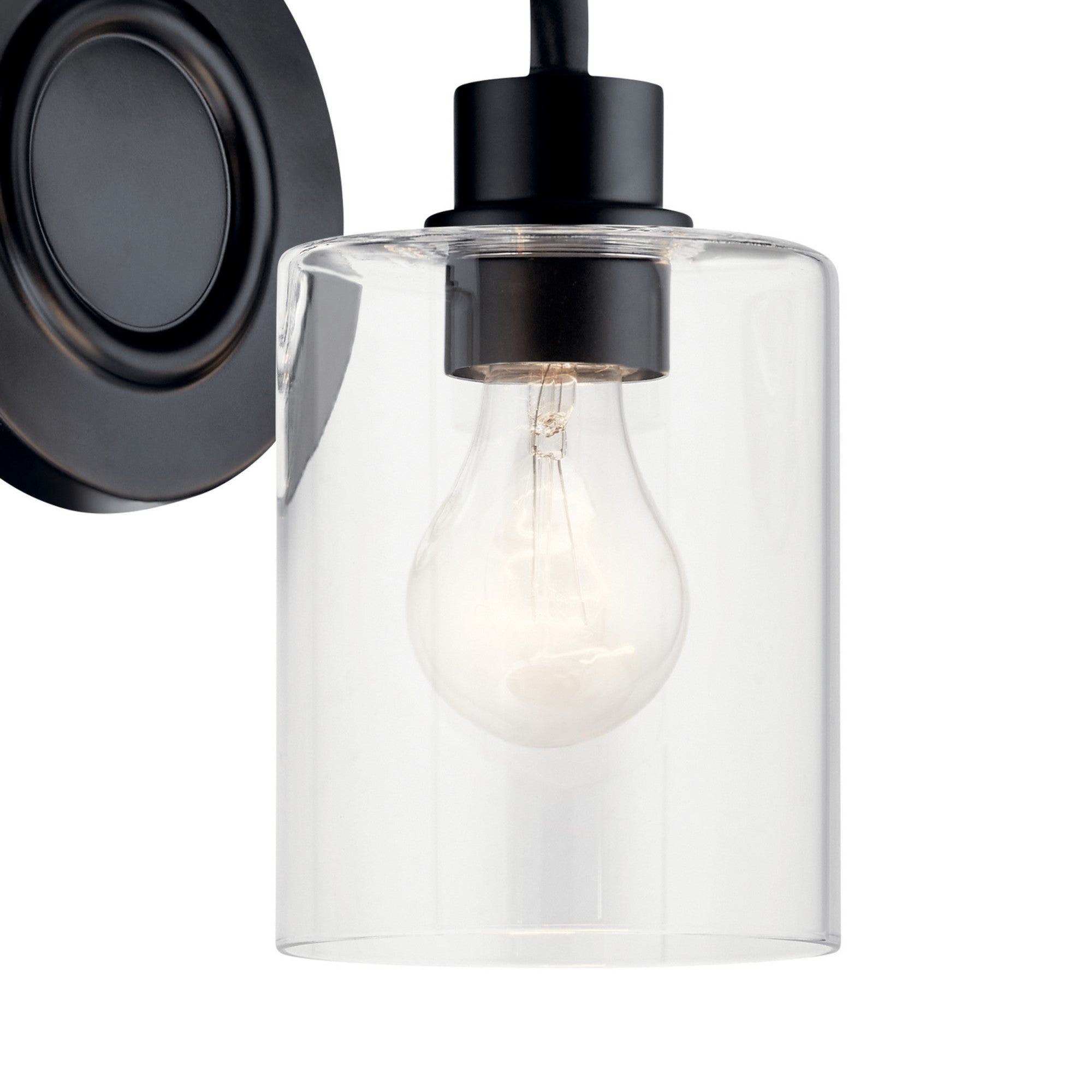 Gunnison 6" Wall Sconce, Black Finish - Bees Lighting