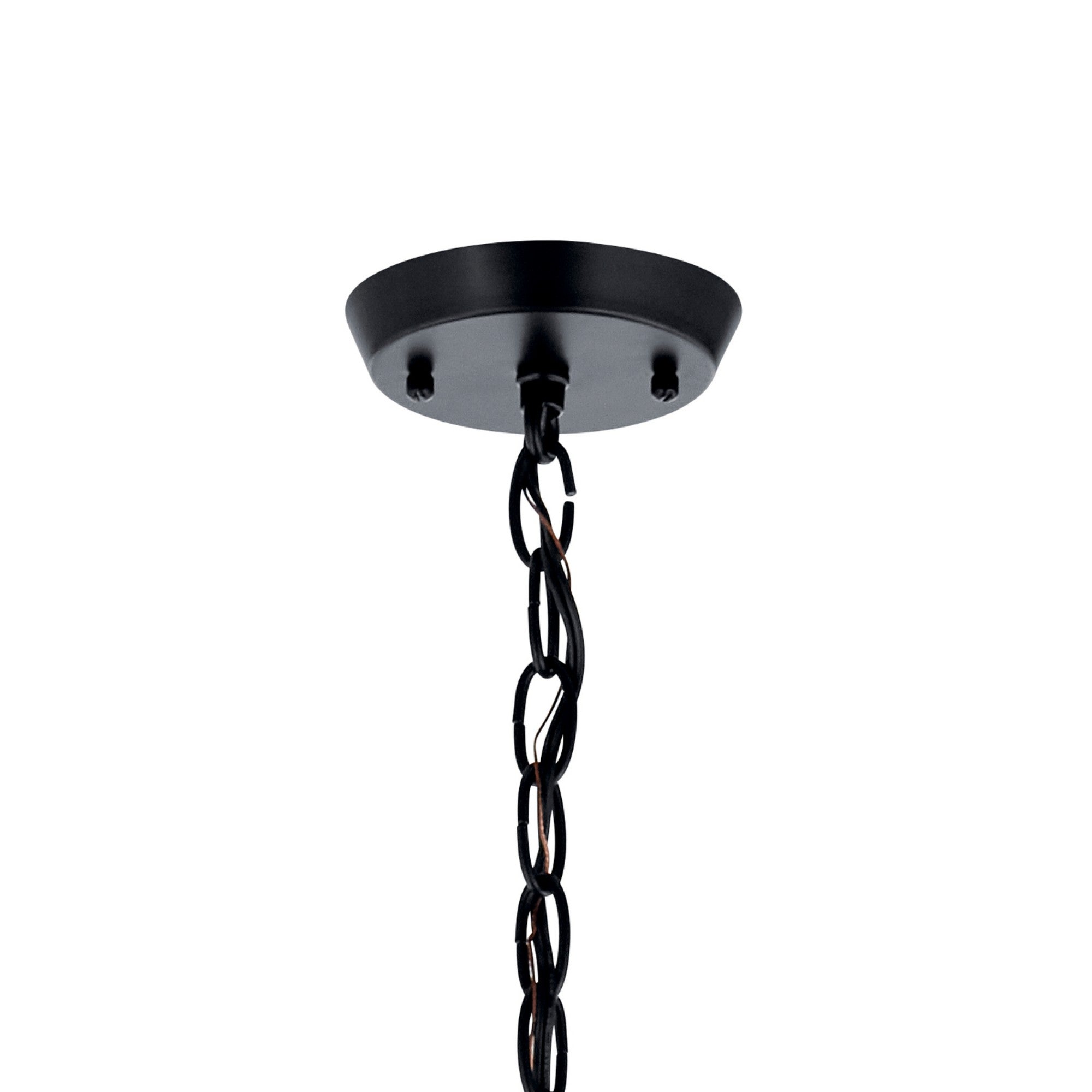Kennewick 20" 3-Light Chandelier, Black Finish - Bees Lighting