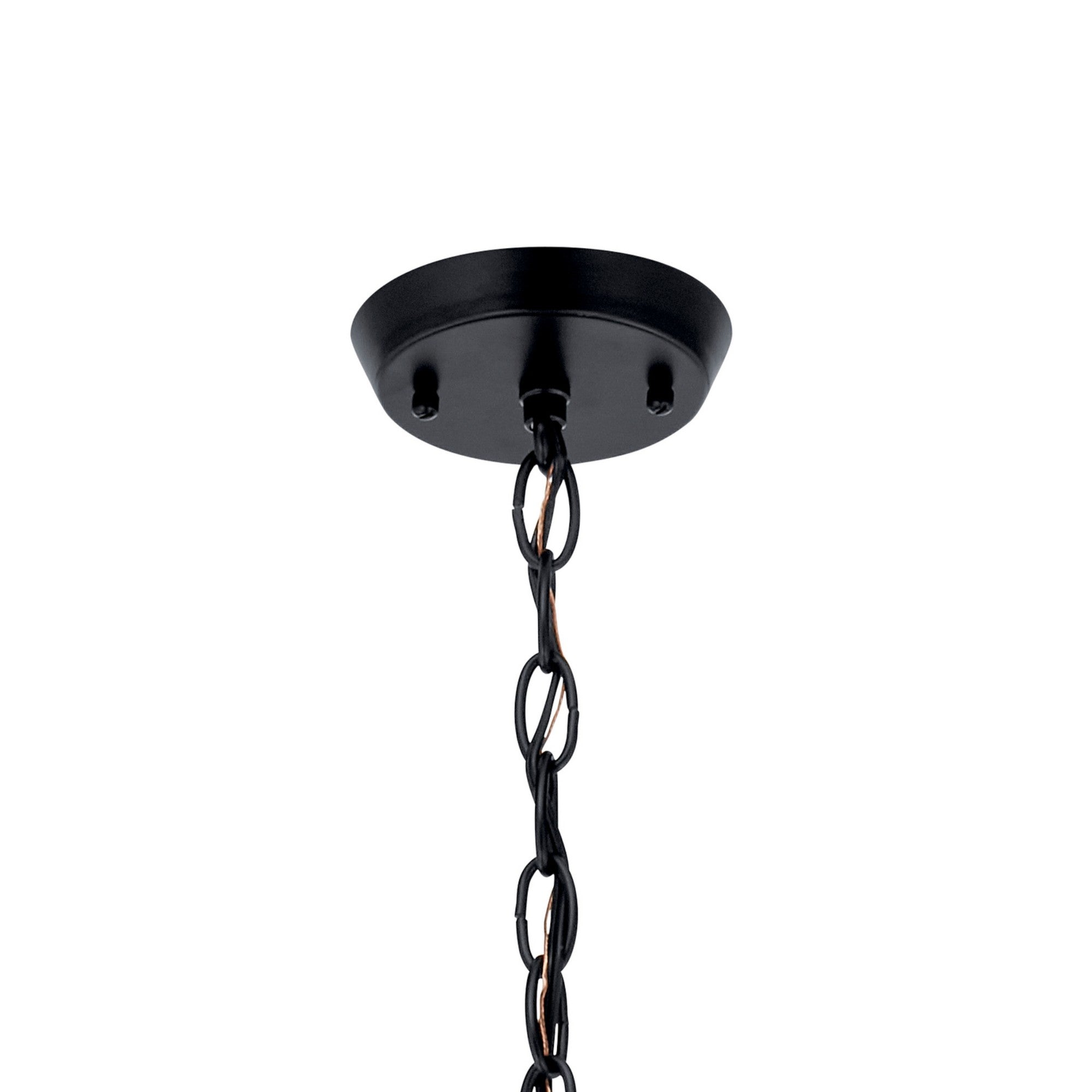 Kennewick 19" 5-Light Chandelier, Black Finish - Bees Lighting