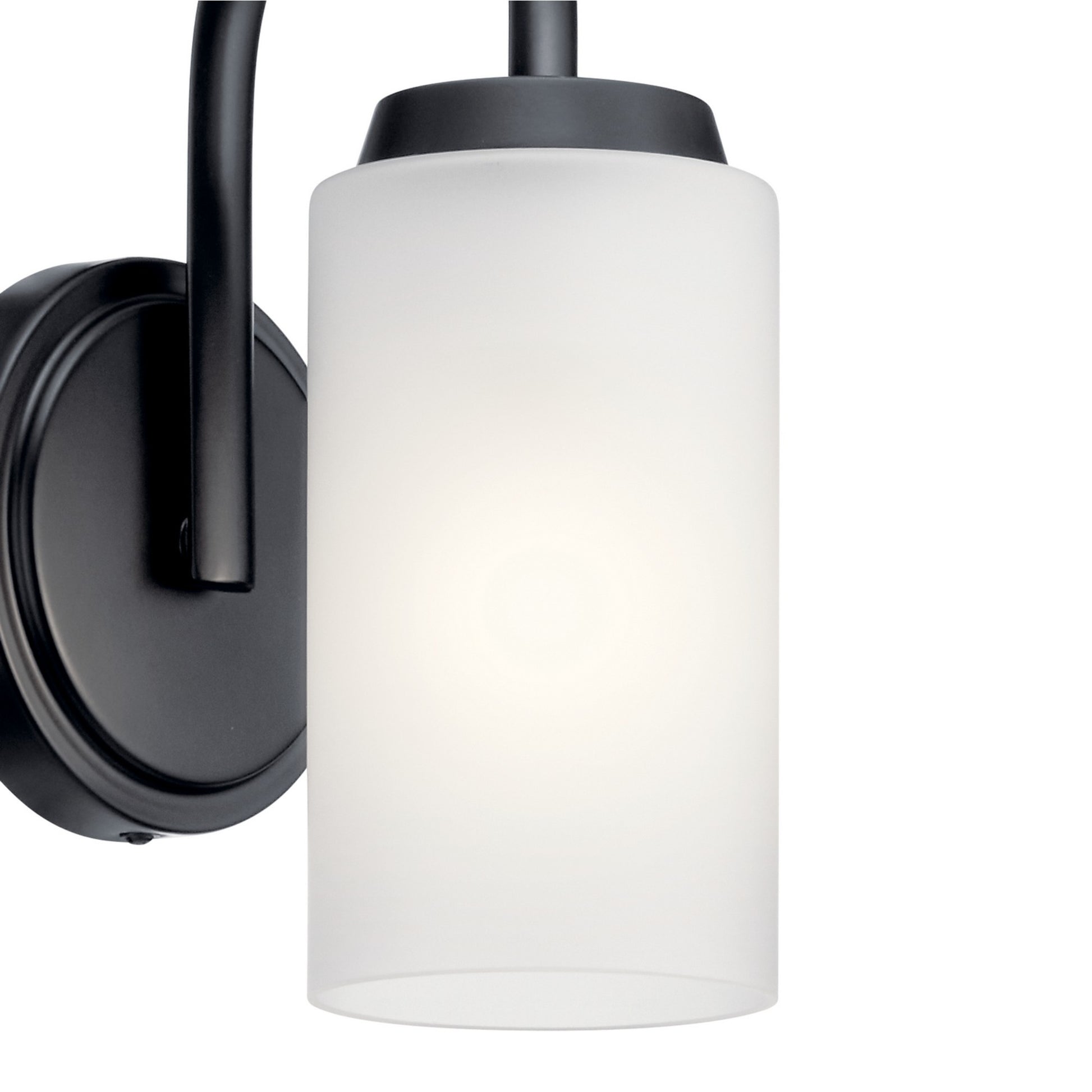 Kennewick 5" Wall Sconce, Black Finish - Bees Lighting