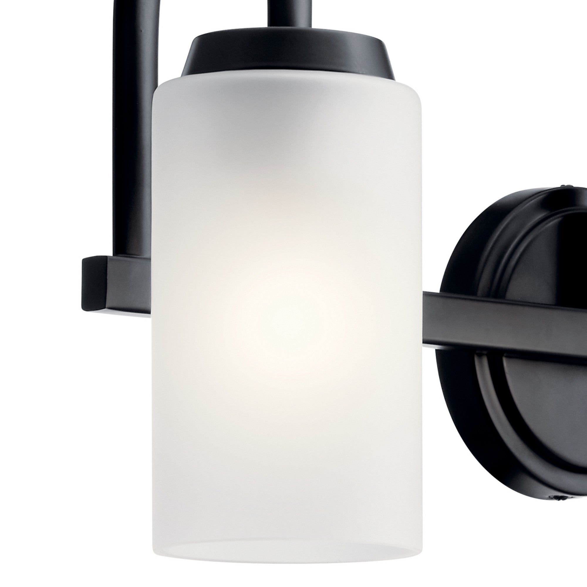 Kennewick 23" 3-Light Bath Vanity Light, Black Finish - Bees Lighting