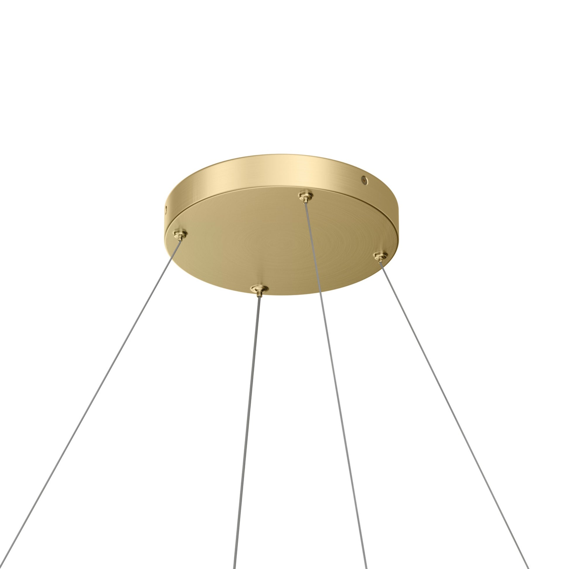 Jovian 30" LED Chandelier, Champagne Gold Finish - Bees Lighting